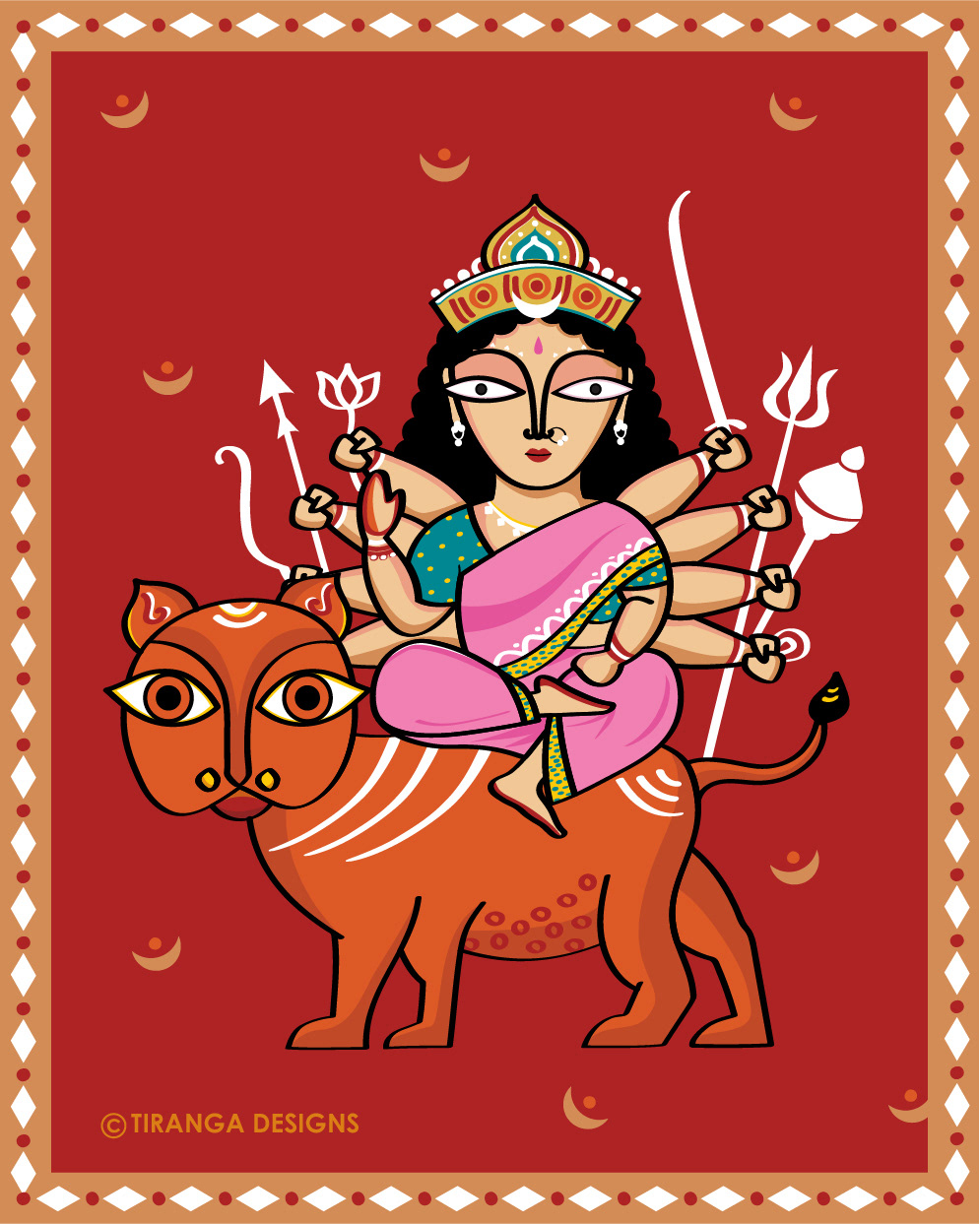 Artpreneur Online Program - Goddess Durga- 9 forms worshipped ...