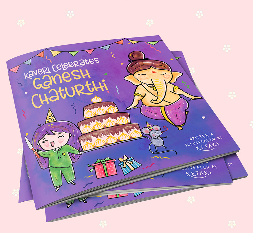Book Cover Illustration by Ketaki