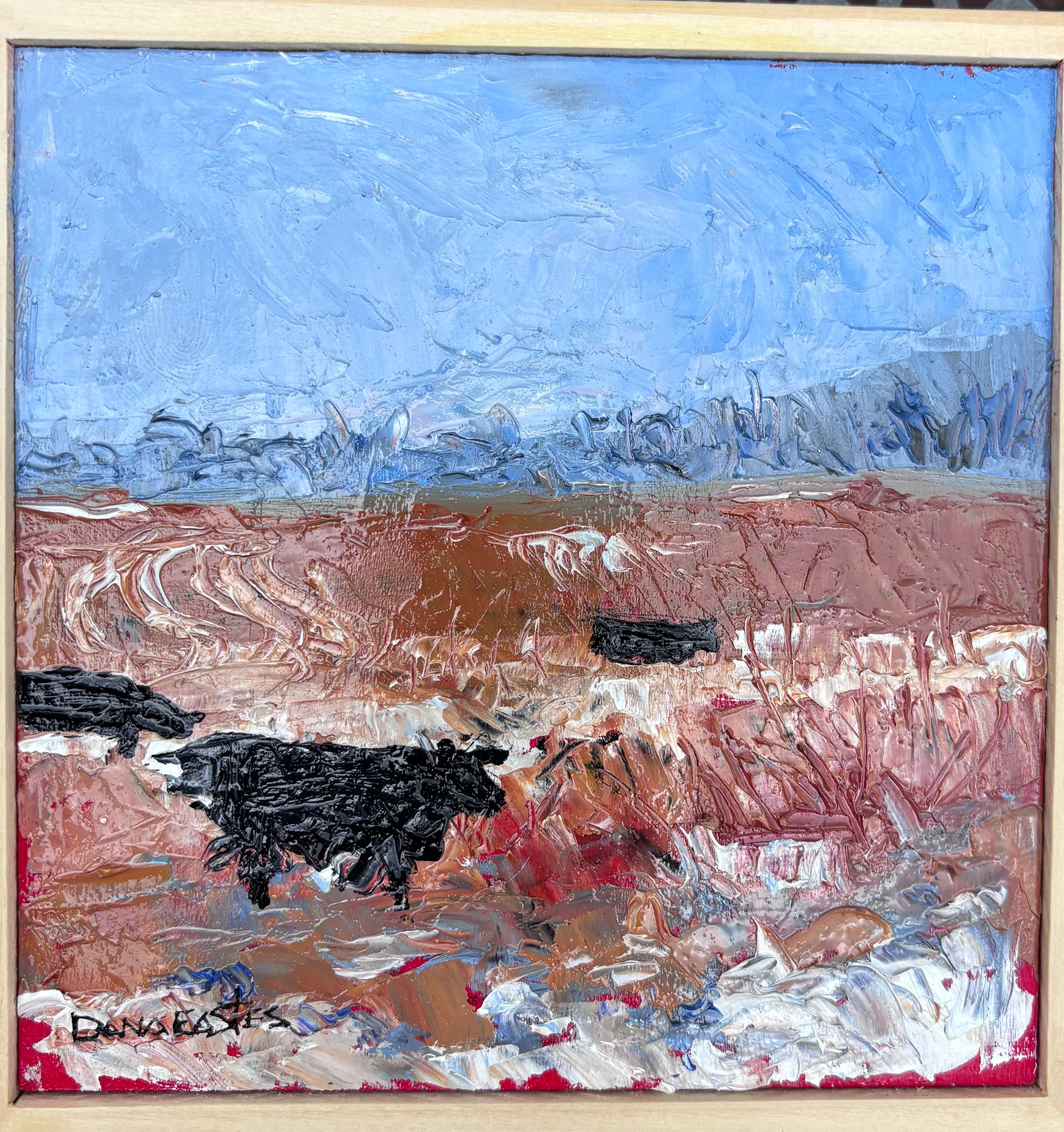 Waiting 6x6"