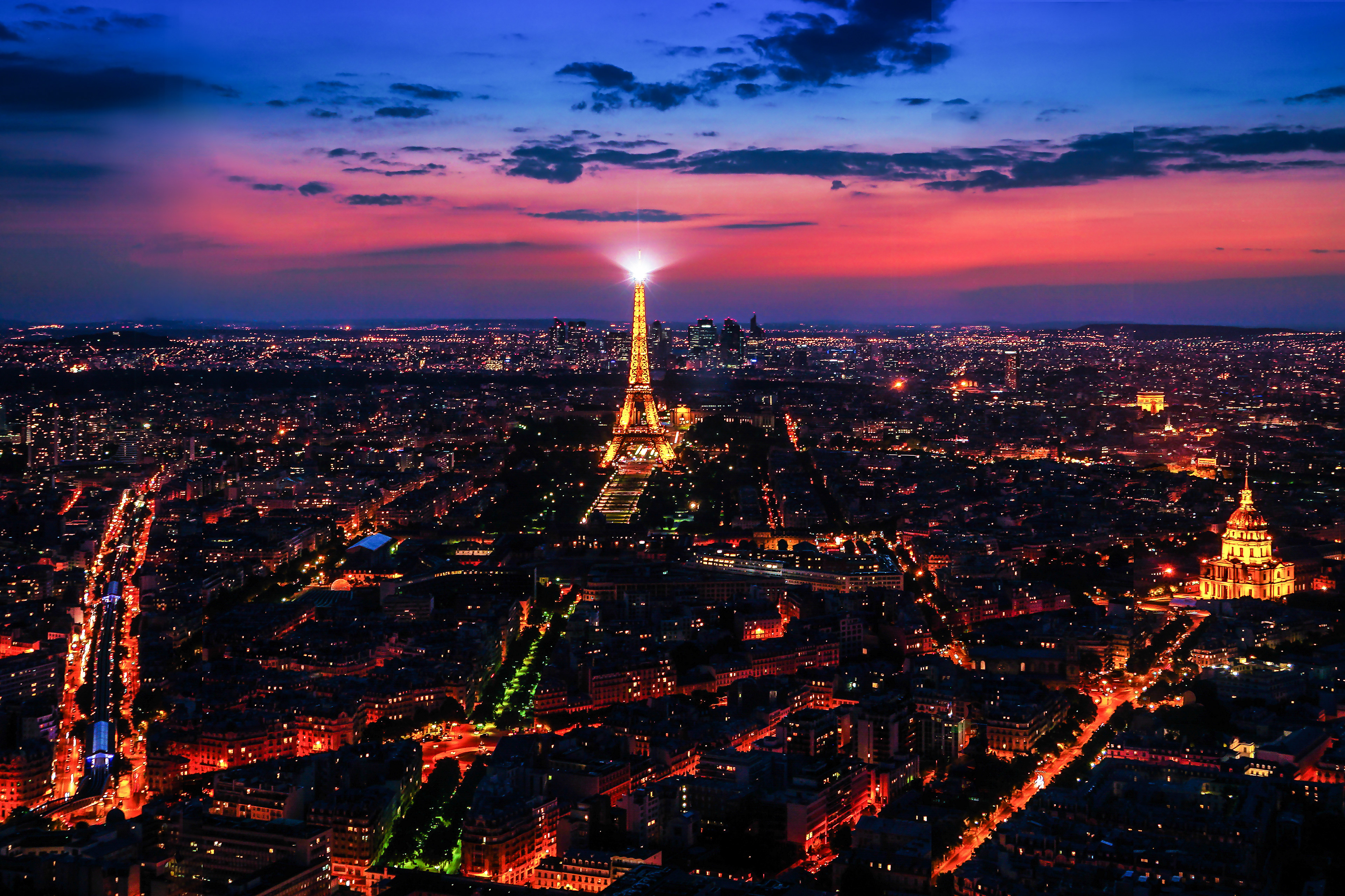 Paris from the Montparnasse Tower