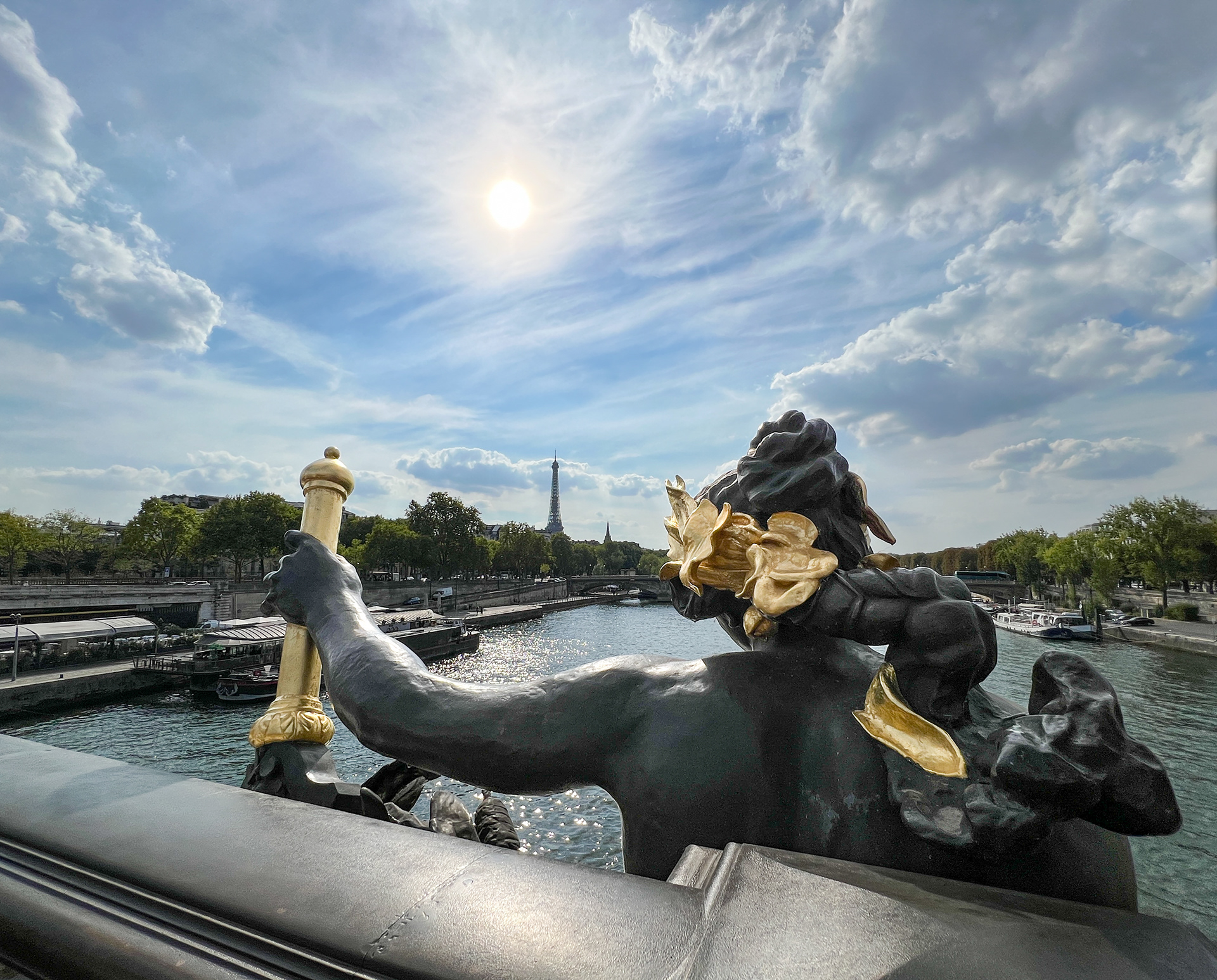 on Pont Alexandre III