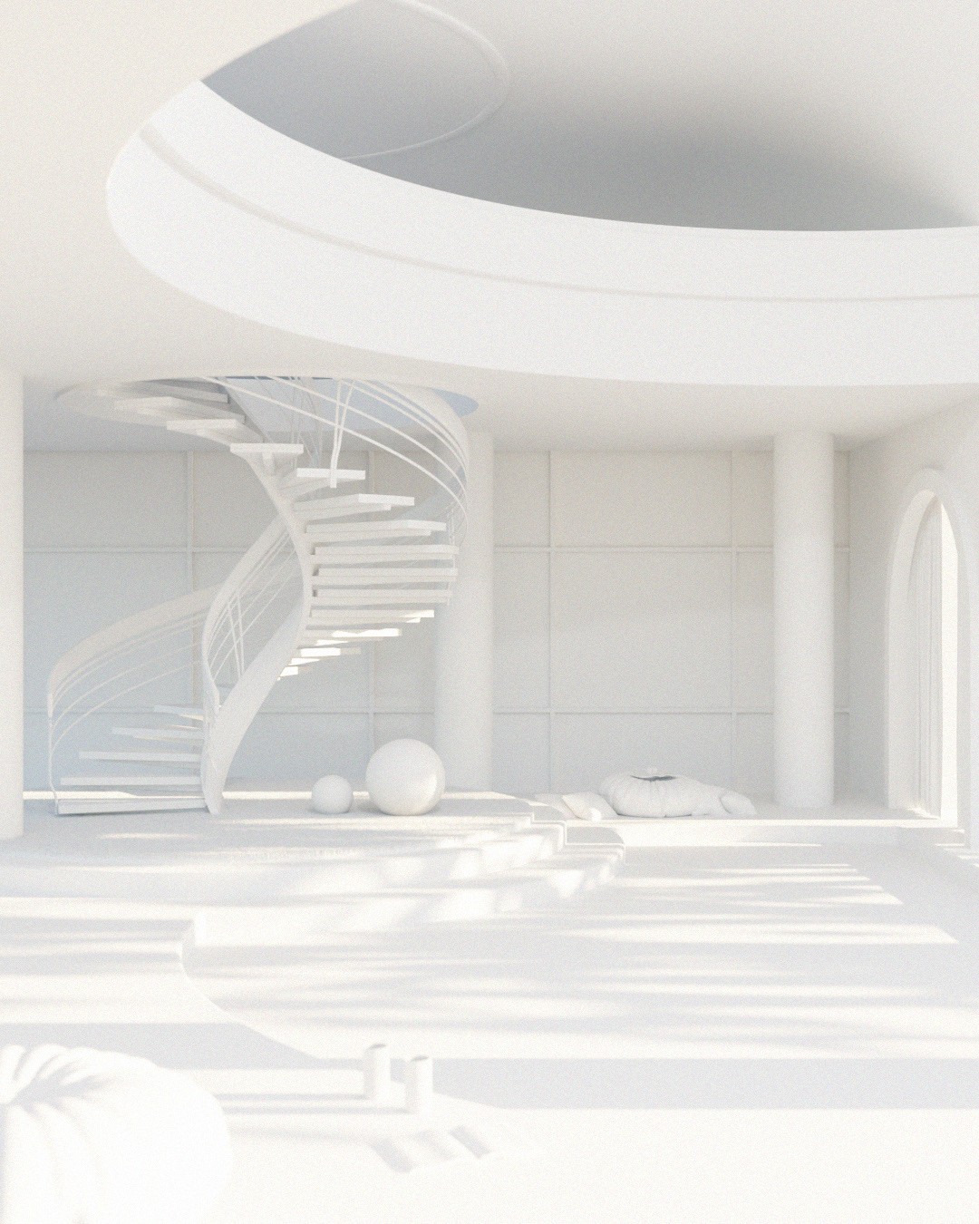 Clay Render