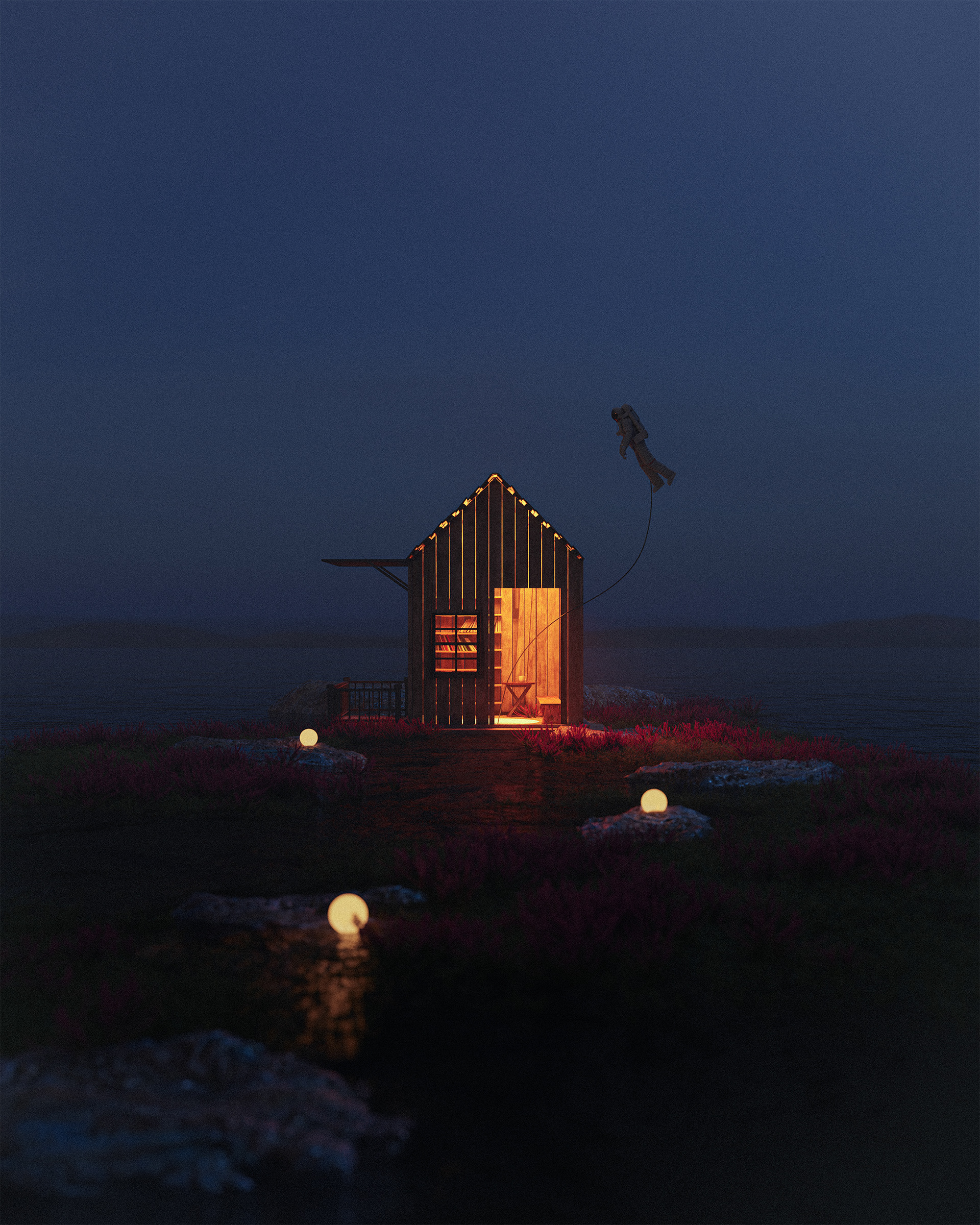 Secluded in the Blues