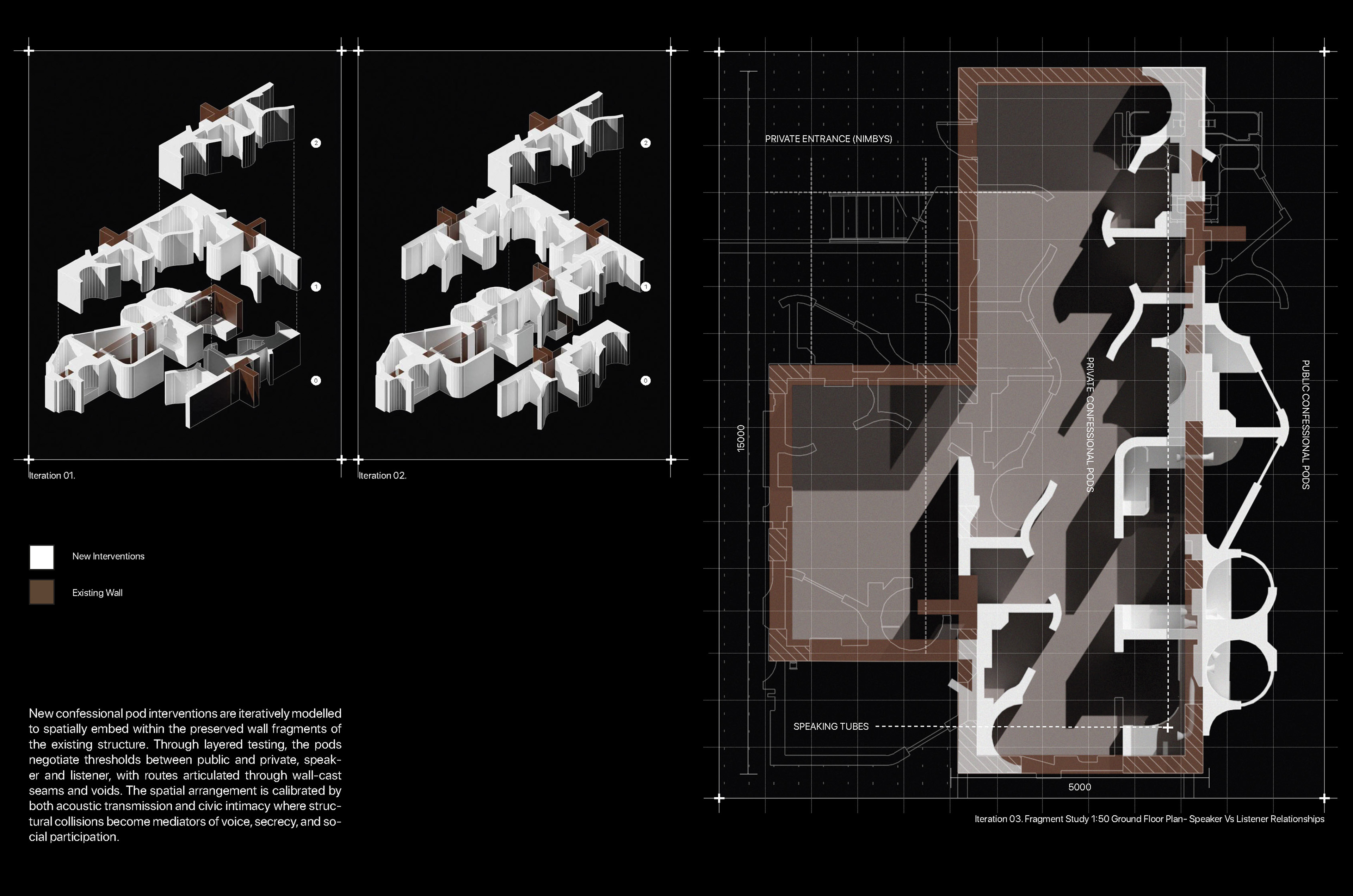 Old Meets New | Confessional Pods