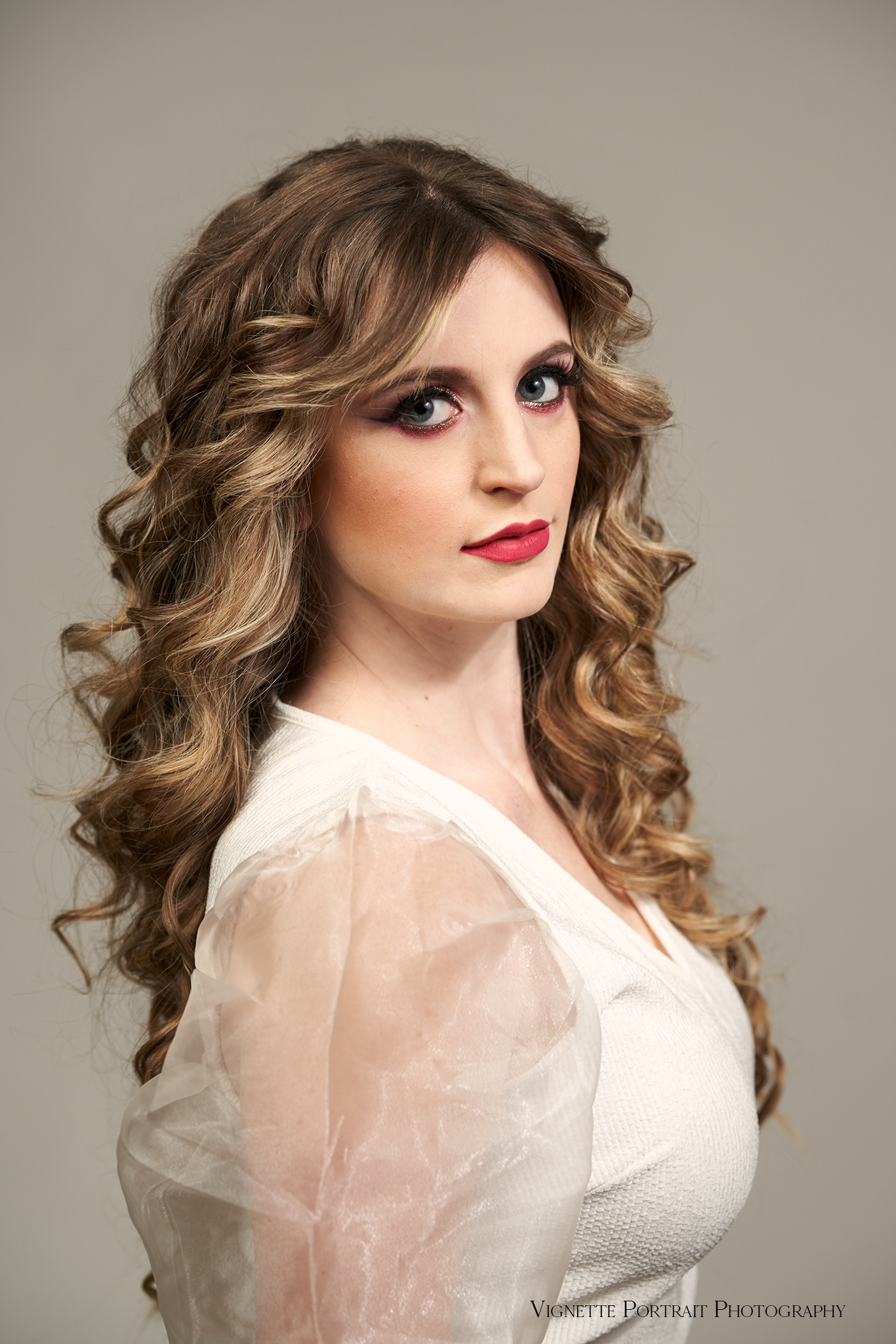 Makeup: Elizabeth Giguere, Hair by Stephanie Eiland