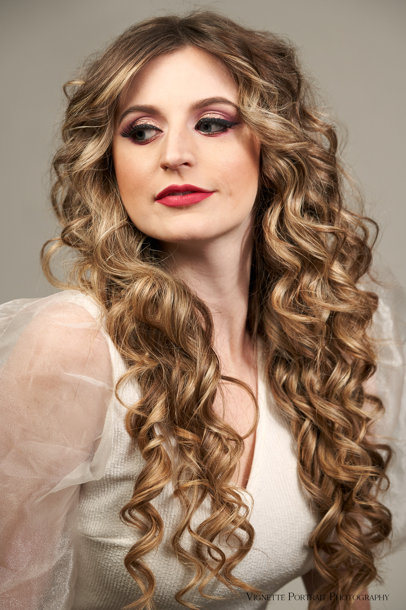 Makeup: Elizabeth Giguere, Hair by Stephanie Eiland