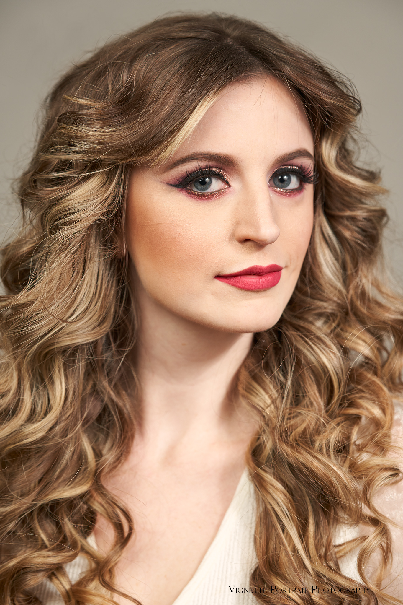 Makeup: Elizabeth Giguere, Hair by Stephanie Eiland