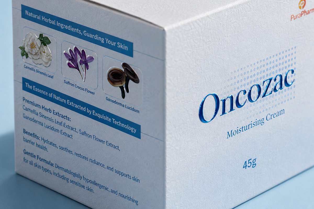 ONCOZAC packaging detail