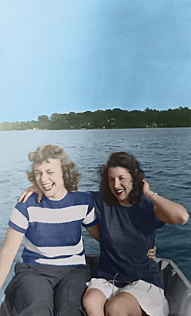 Colorized B&W Photograph