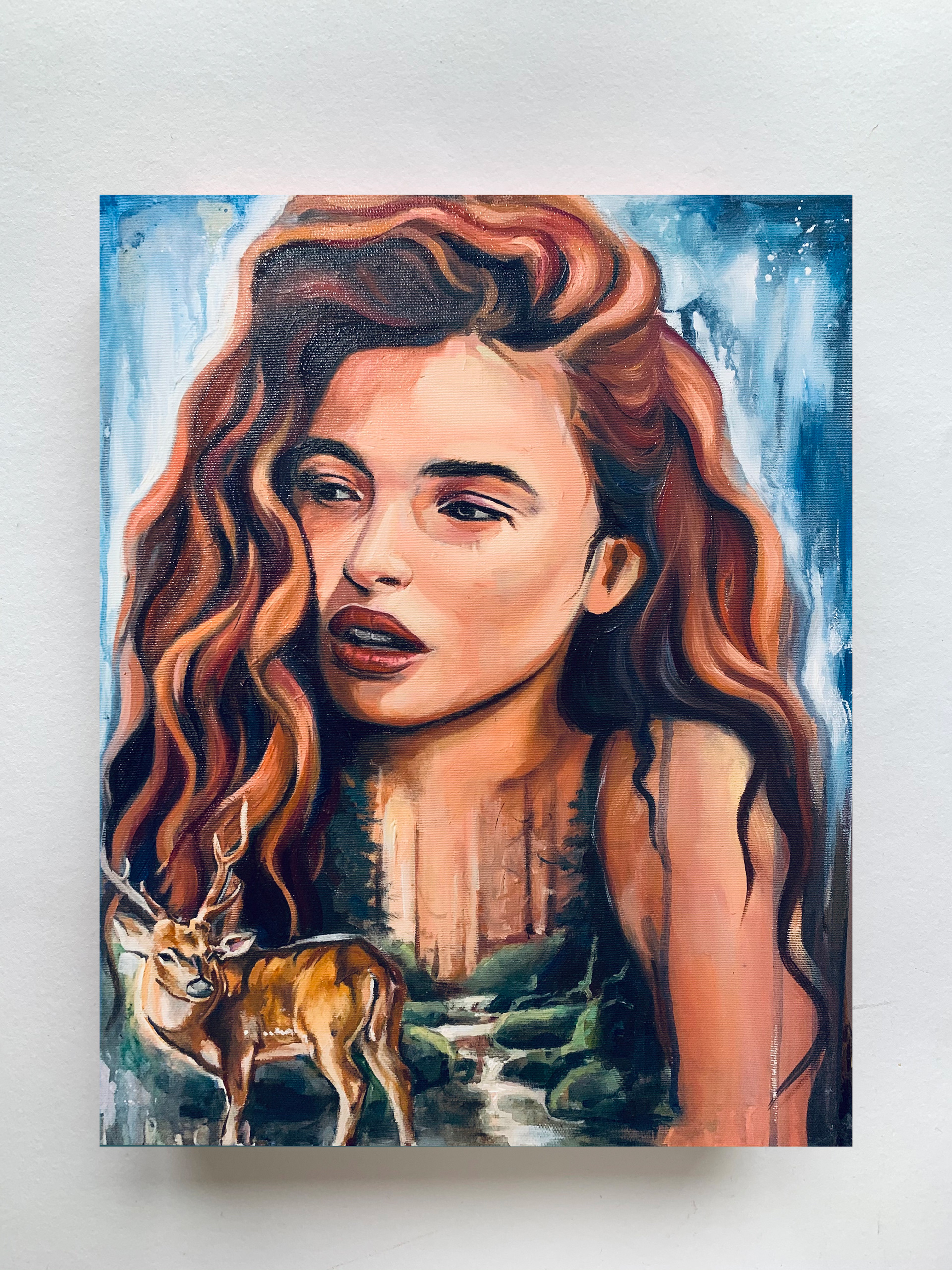 Spiritual Path, 40x50cm, oil on canvas
