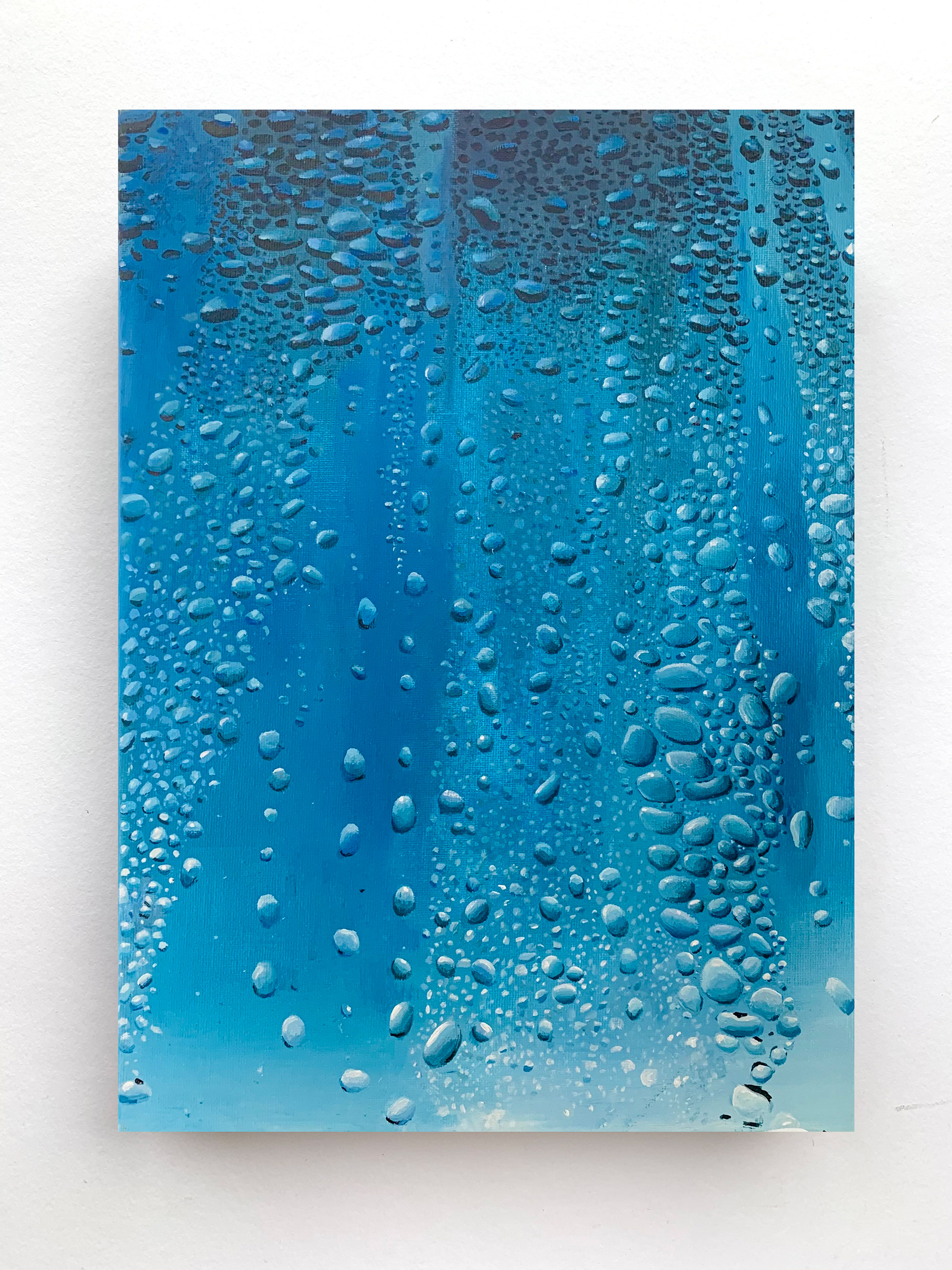 Raindrops, 30x40cm, acrylic on canvas