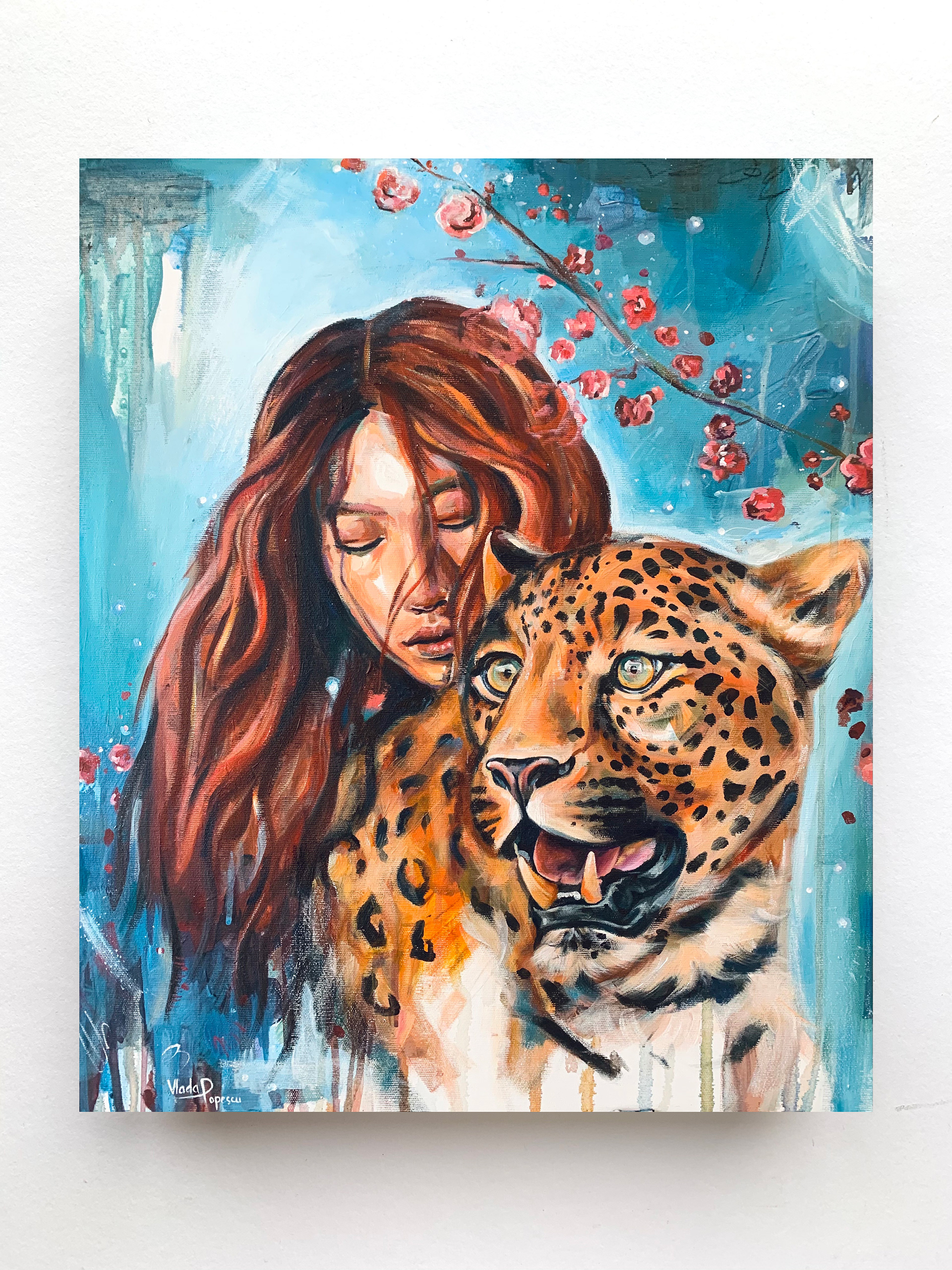 Wild Spirit, 50x60cm, acrylic on canvas