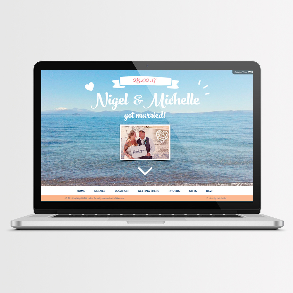 THE LAKE WEDDING WEBSITE