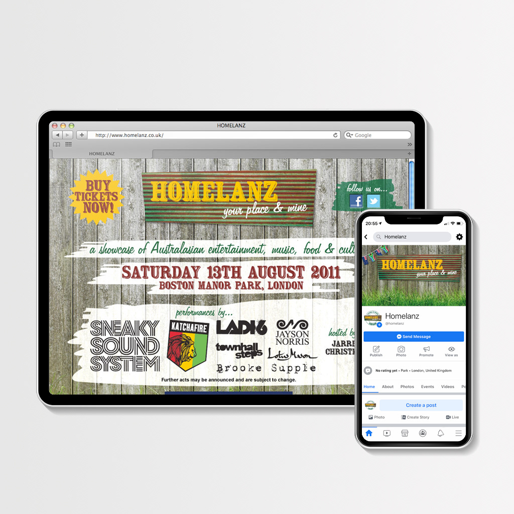 WEBSITE AND SOCIAL MEDIA