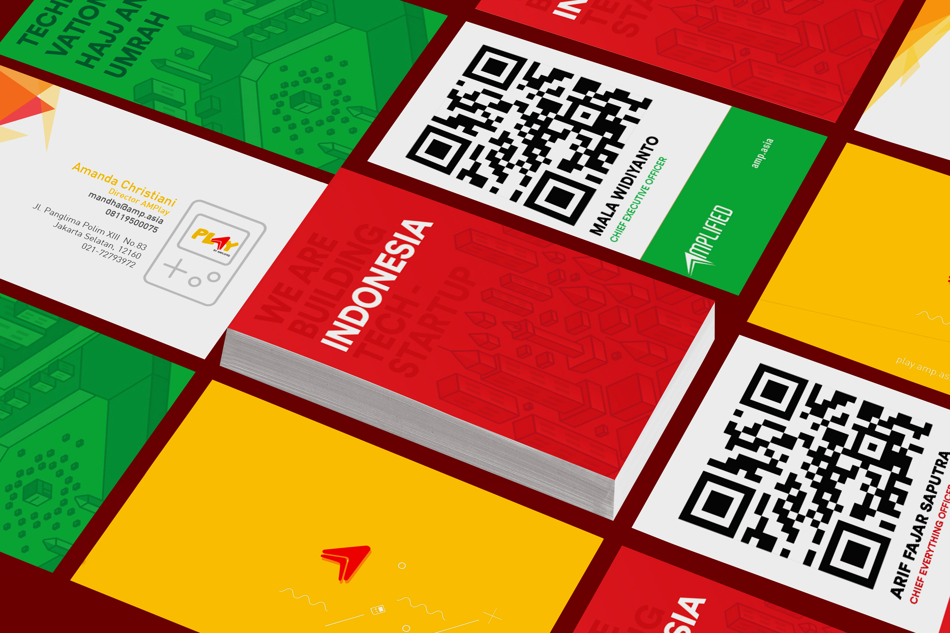 AMPlified ID card and E-card design
