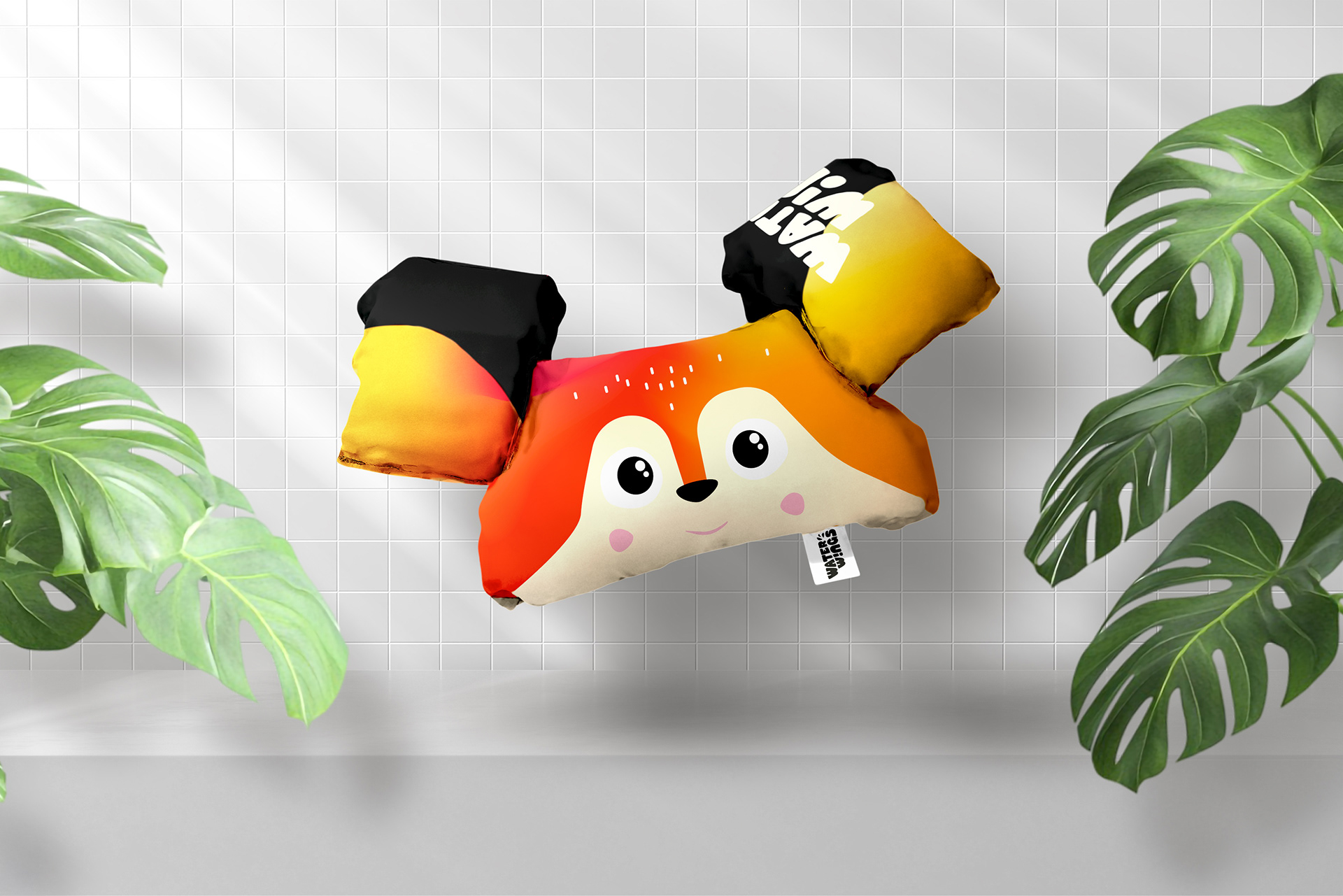 WaterWings Colorful Fox