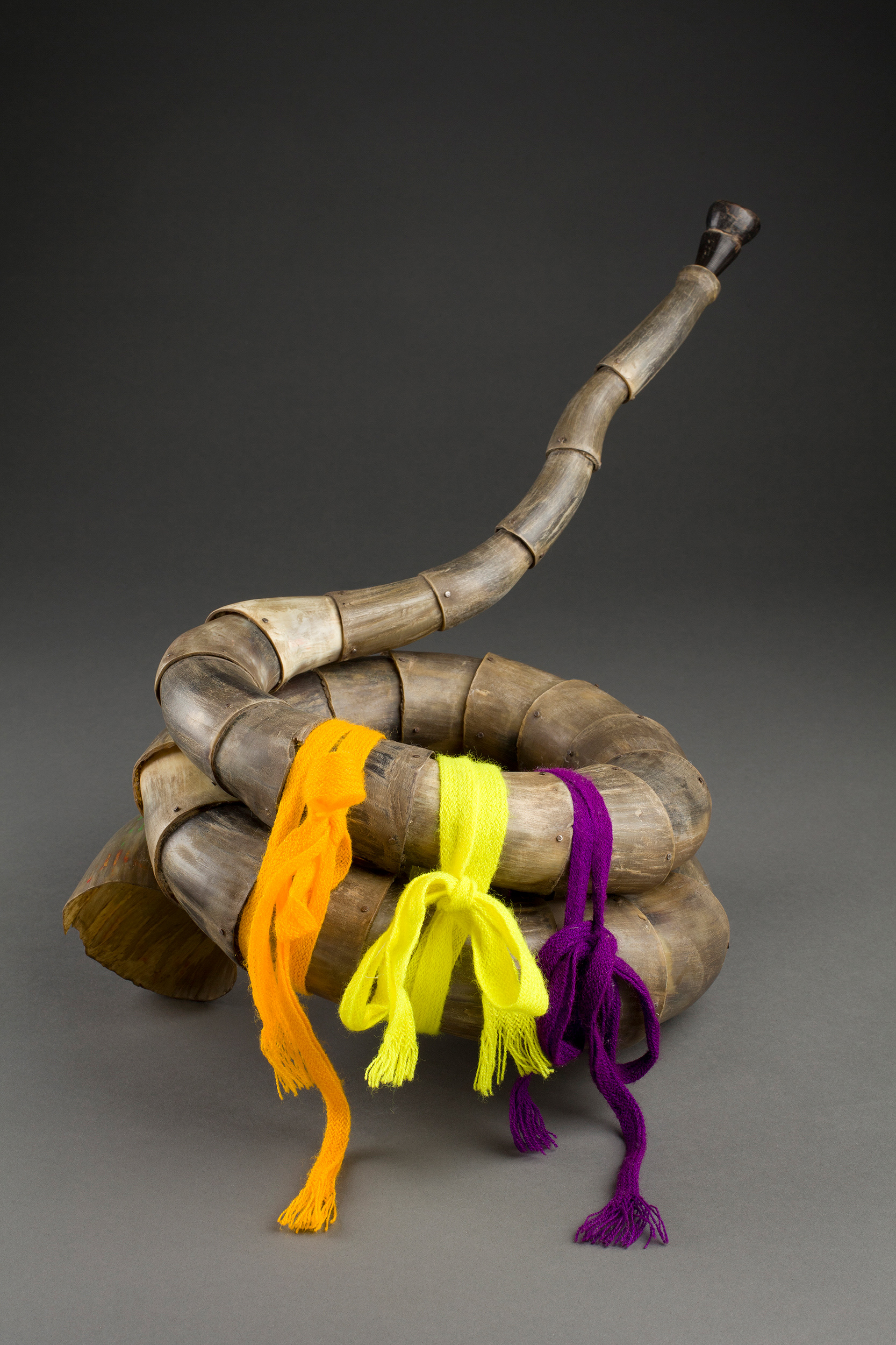 Instrumento de cuerno, sierrala central de Perú