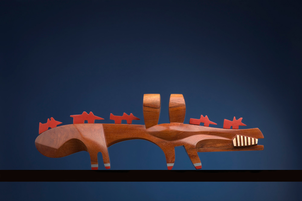 Maria Gracia de Losada, talla en madera