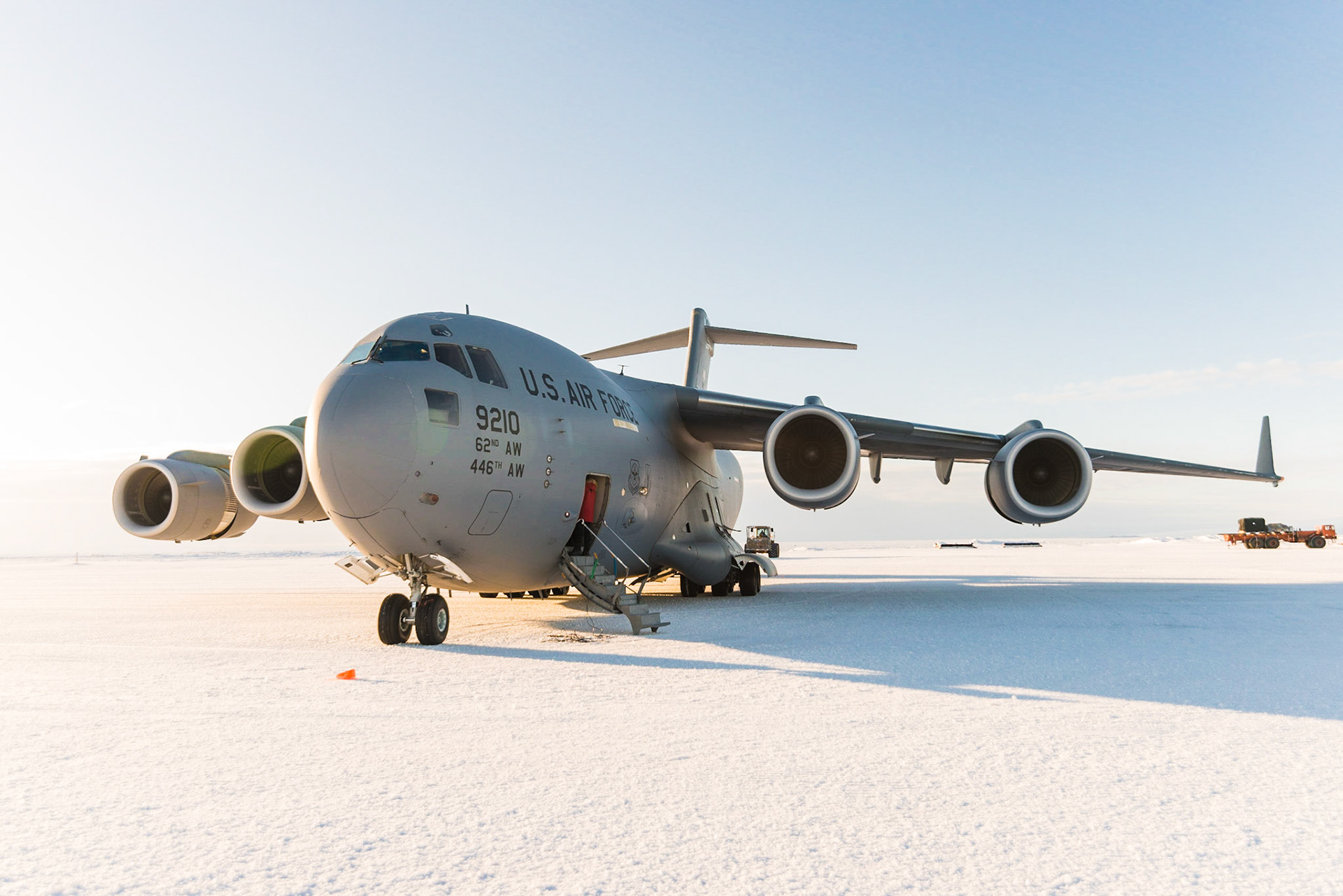 USAF C-17 at Pegasus