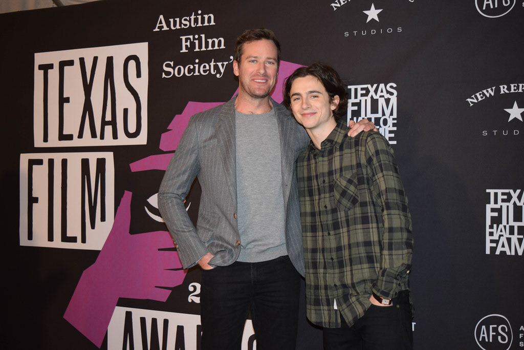 Timothée Chalamet and that one guy