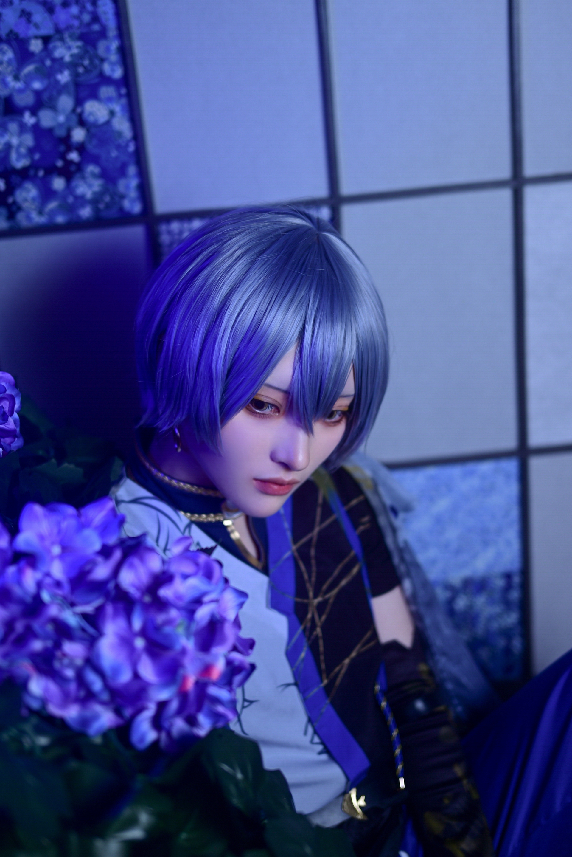 にじさんじ(小柳ロウ)／model:あばばちゃん。