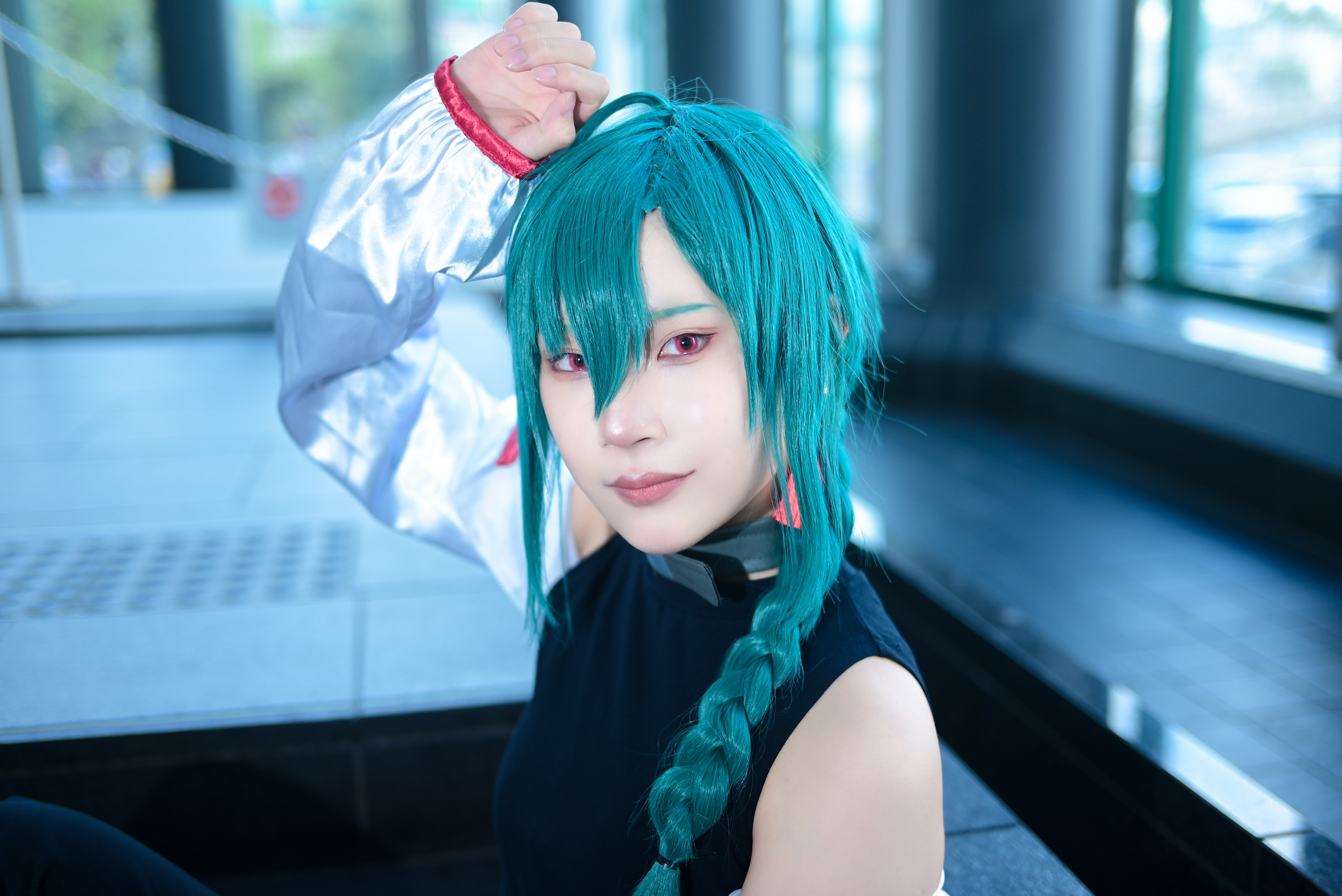 にじさんじ(緑仙)／model:エル