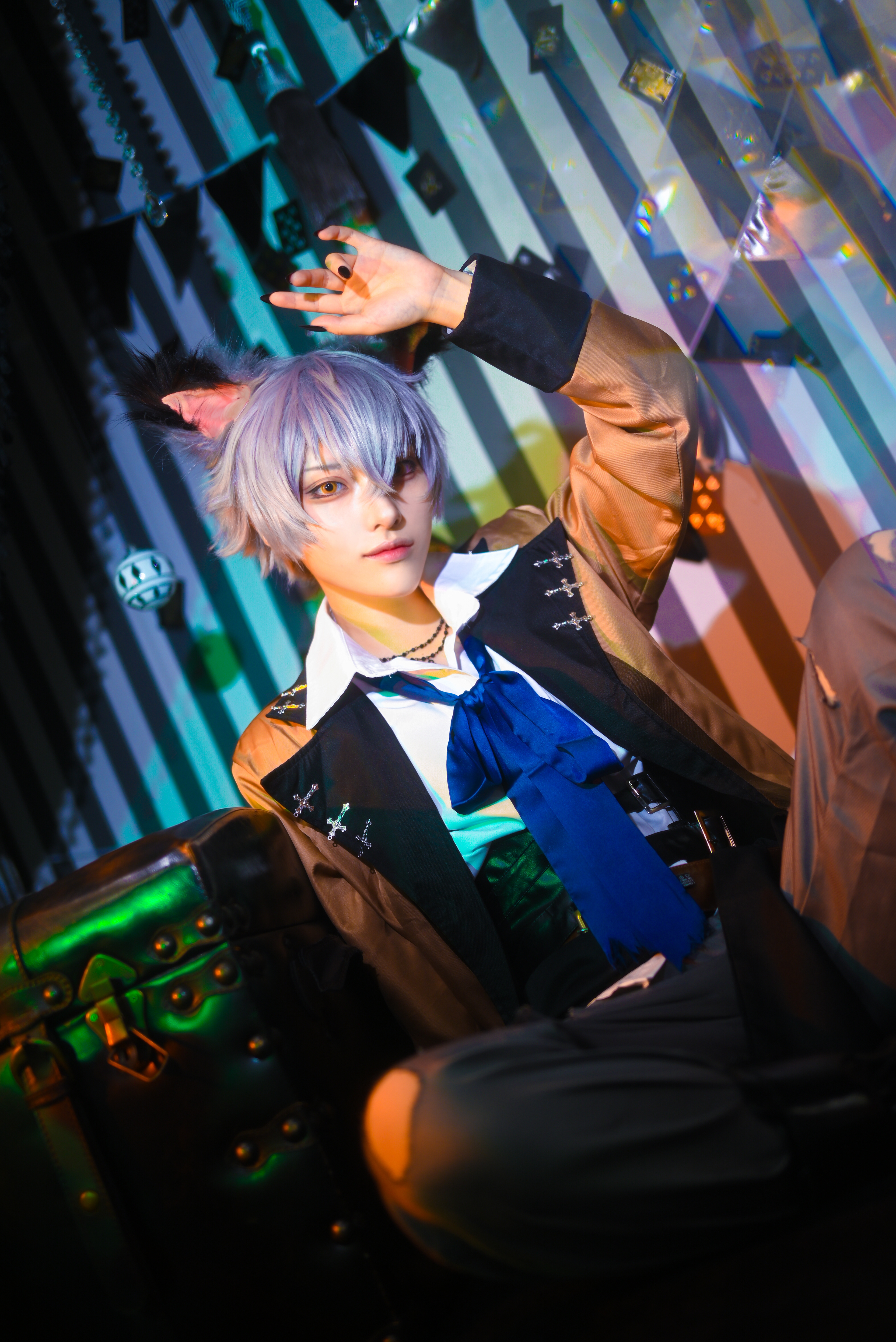 撮影事例／あんさんぶるスターズ!!(大神晃牙)／model:あばばちゃん。