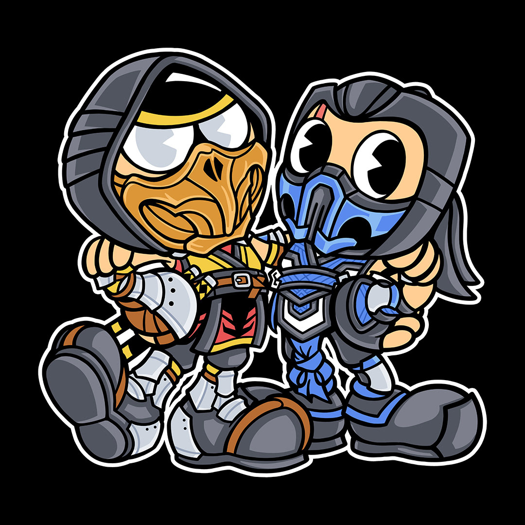 Firehead and Iceman (2021 edit) - first made in Sep '19