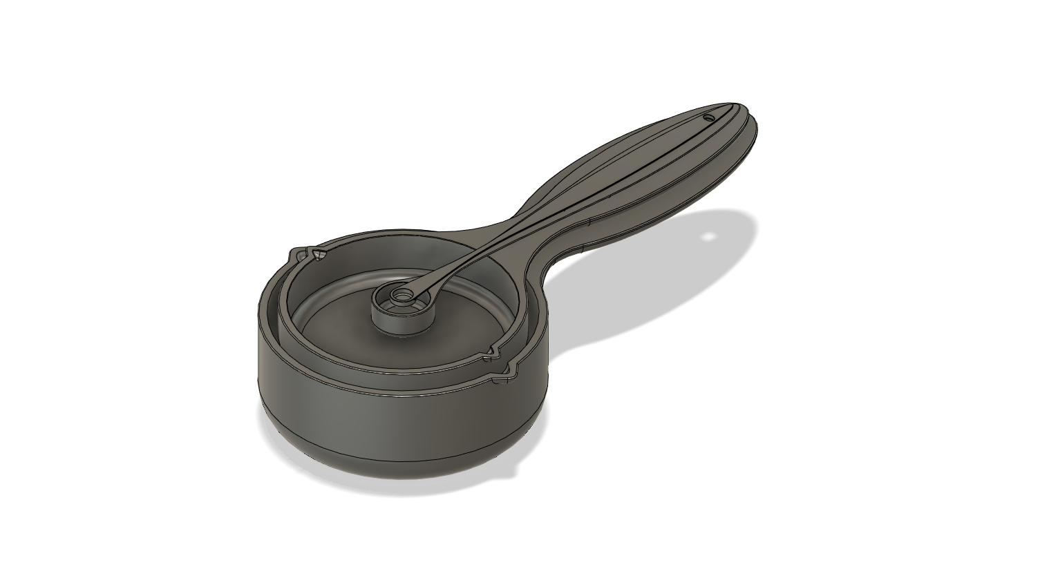 The largest spoons feature spouts for easy pouring