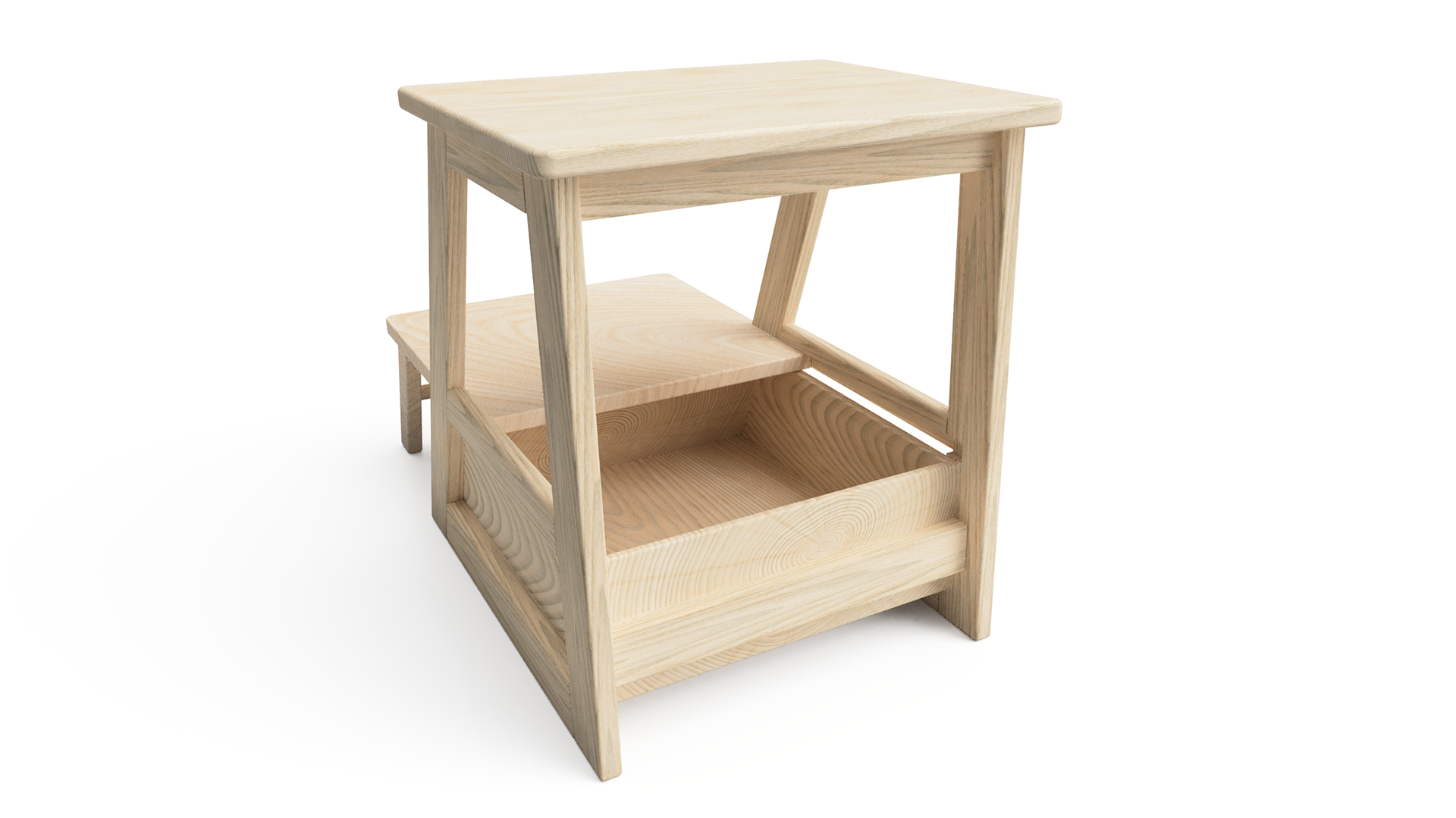 First edition box bench