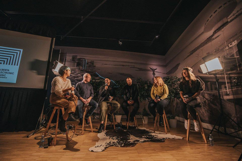 Alberta Electronic Music Conference (AEMCON) Live Panelist LUMINARIES : VISUALS, LIGHTING AND SPACE DESIGN PANEL November 2019