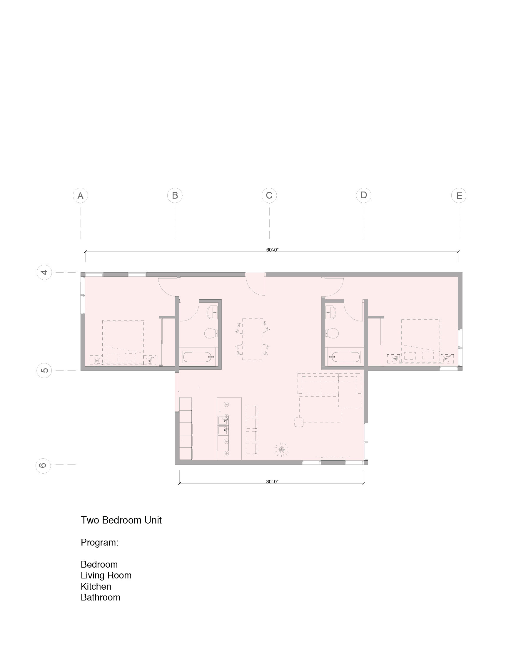 Two Bedroom Unit