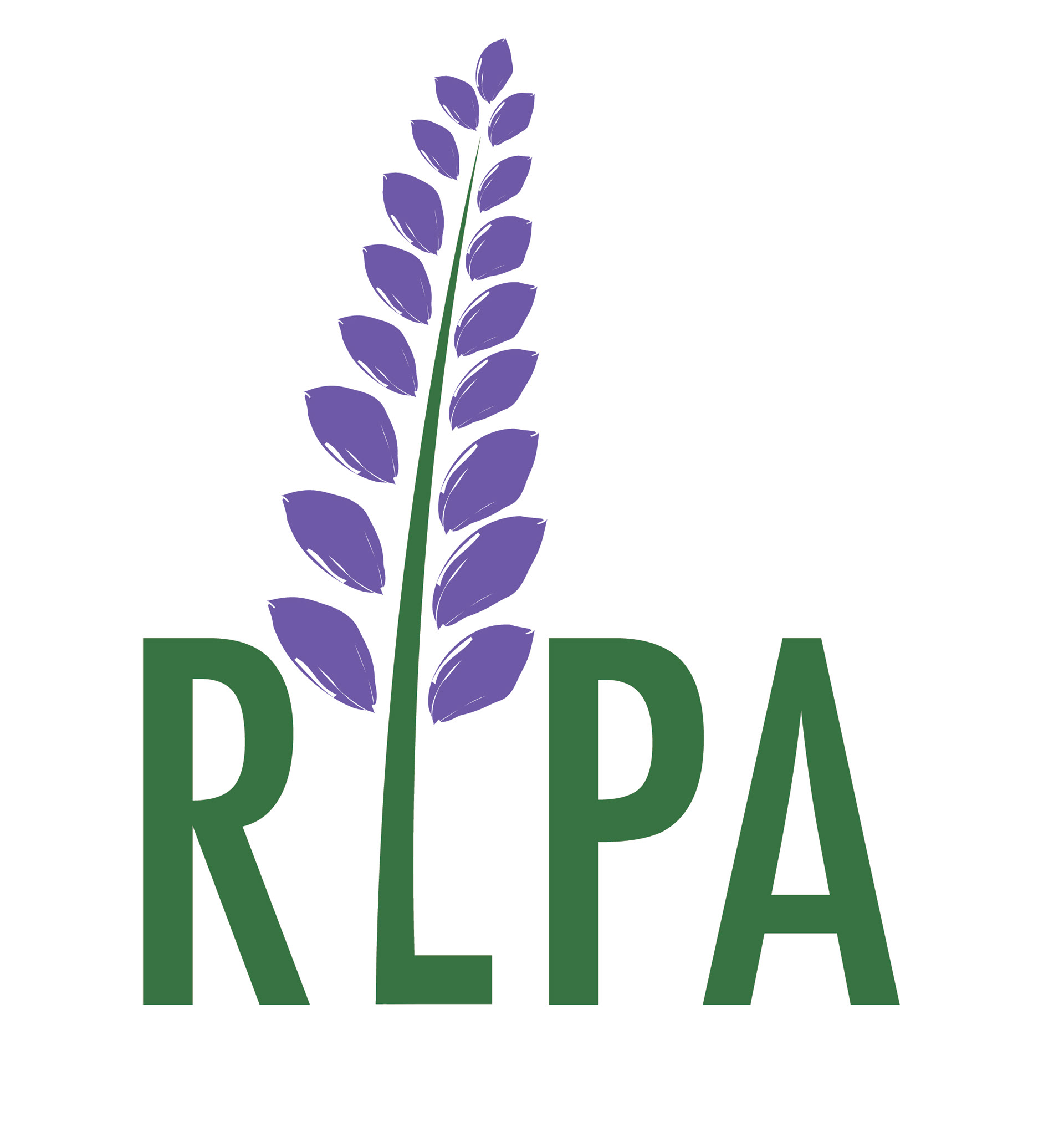 Purple lupine design