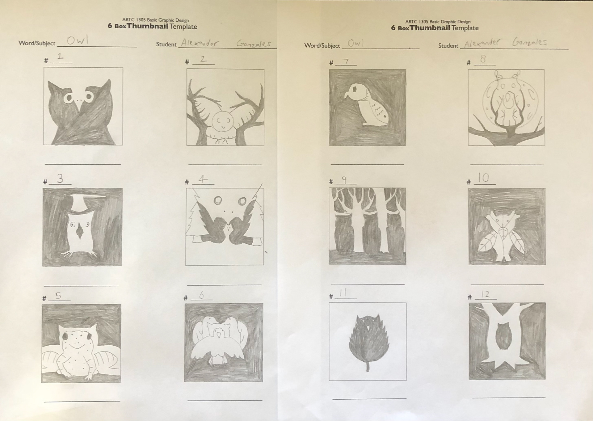 Step 1: Sketches
