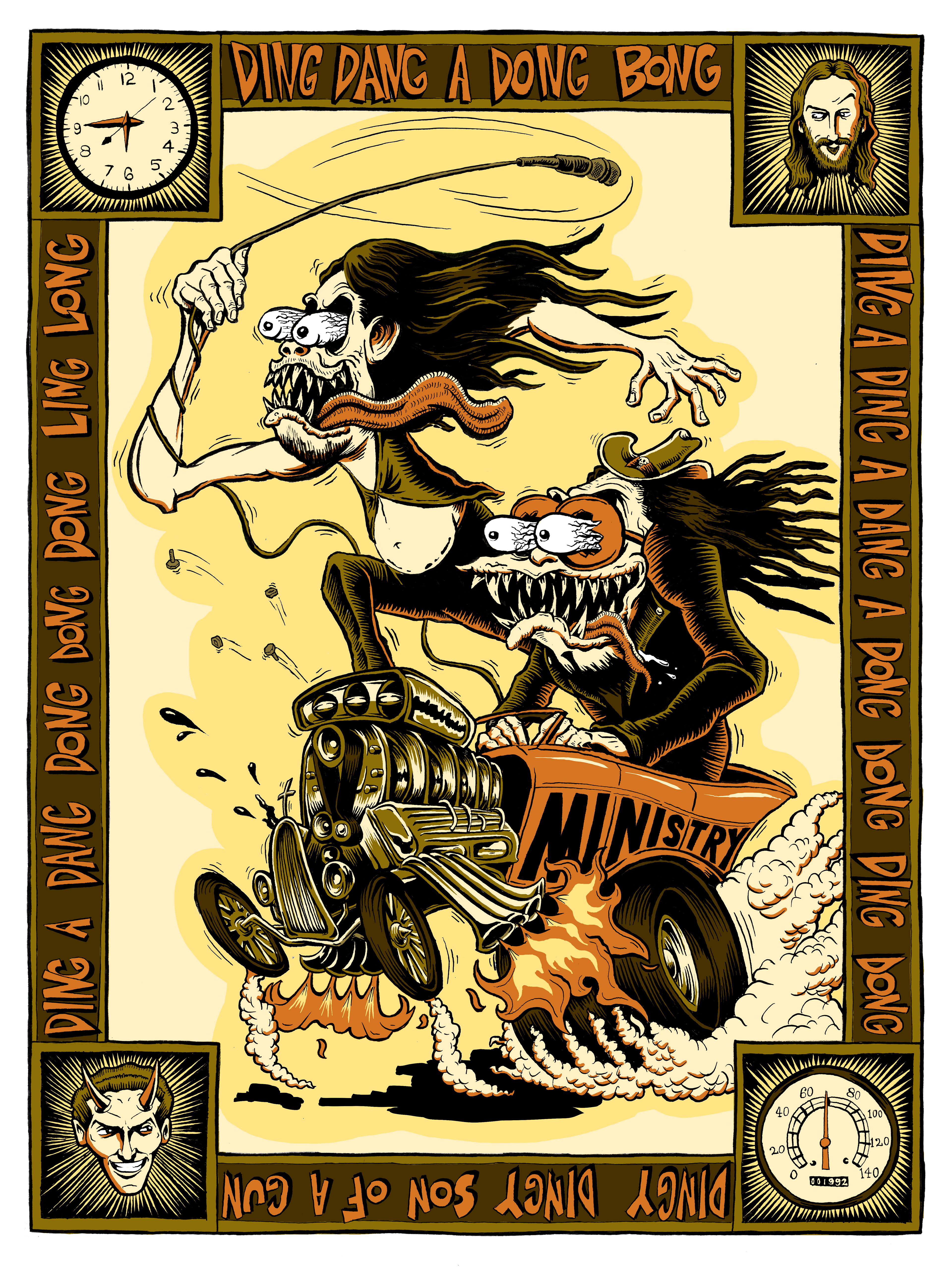 Ministry - Jesus Built My Hotrod (Ink and Digital, 2025)