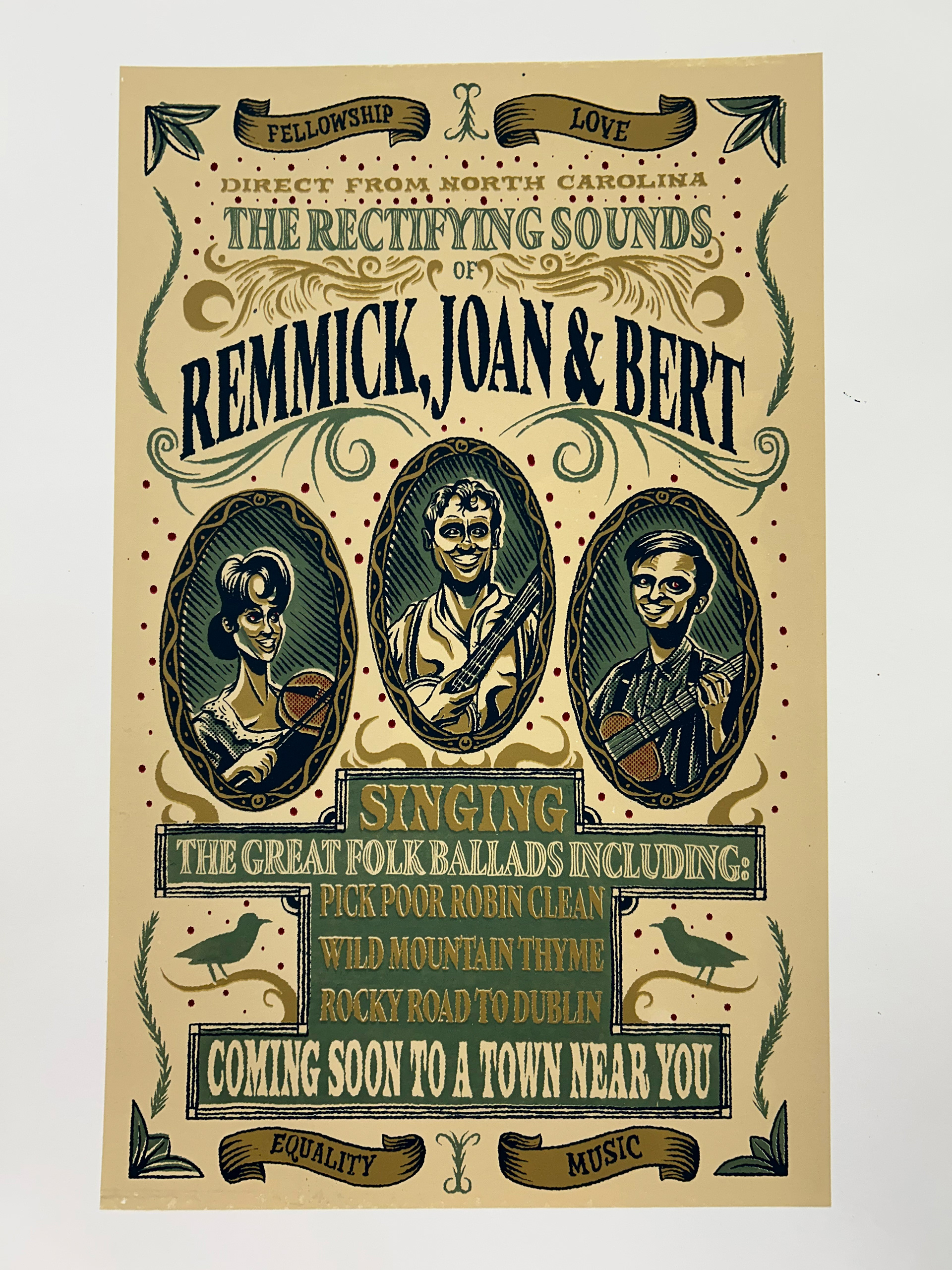 Remmick, Joan & Bert (Screenprint, 2025)
