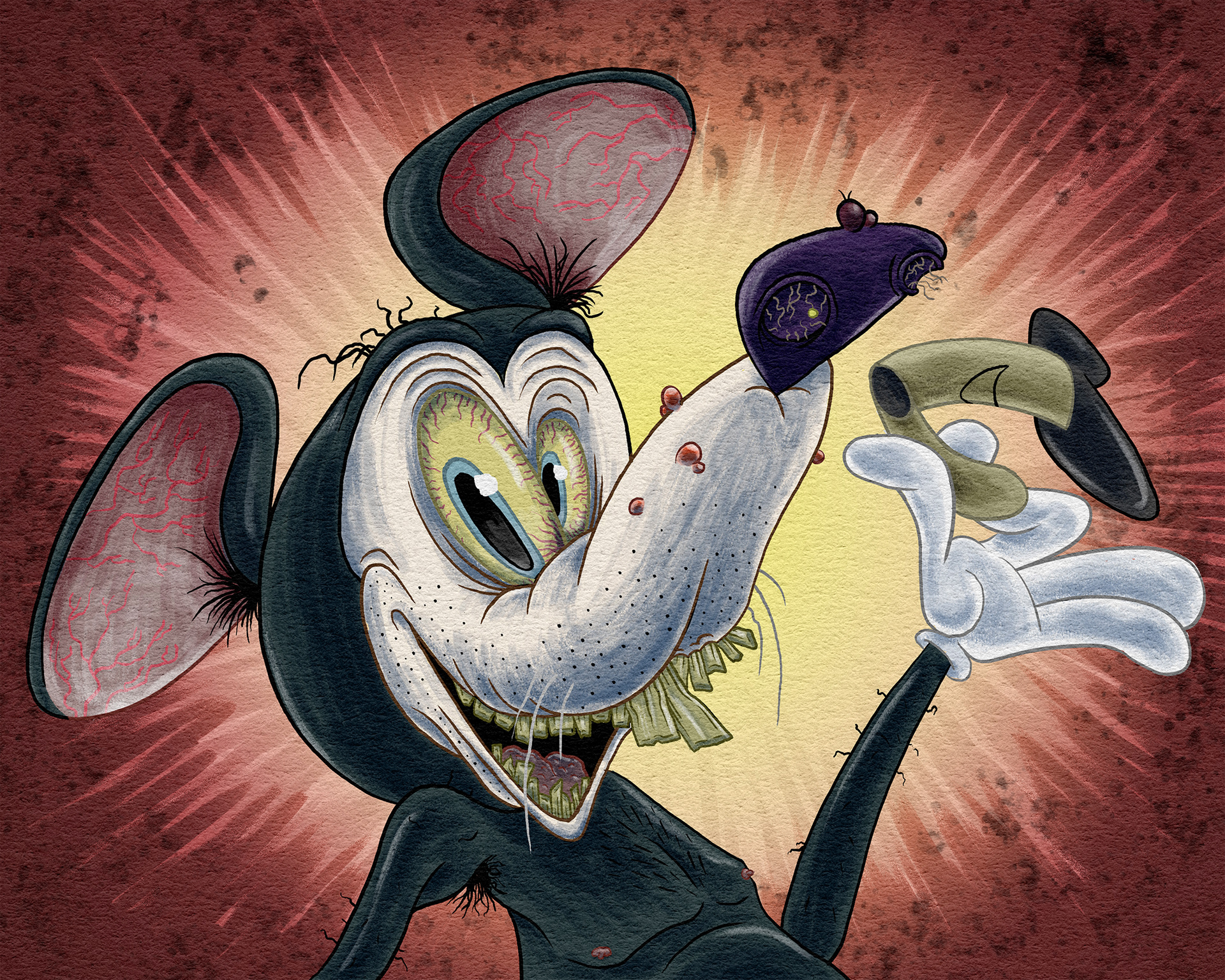 Icky Mickey (Photoshop, 2024)