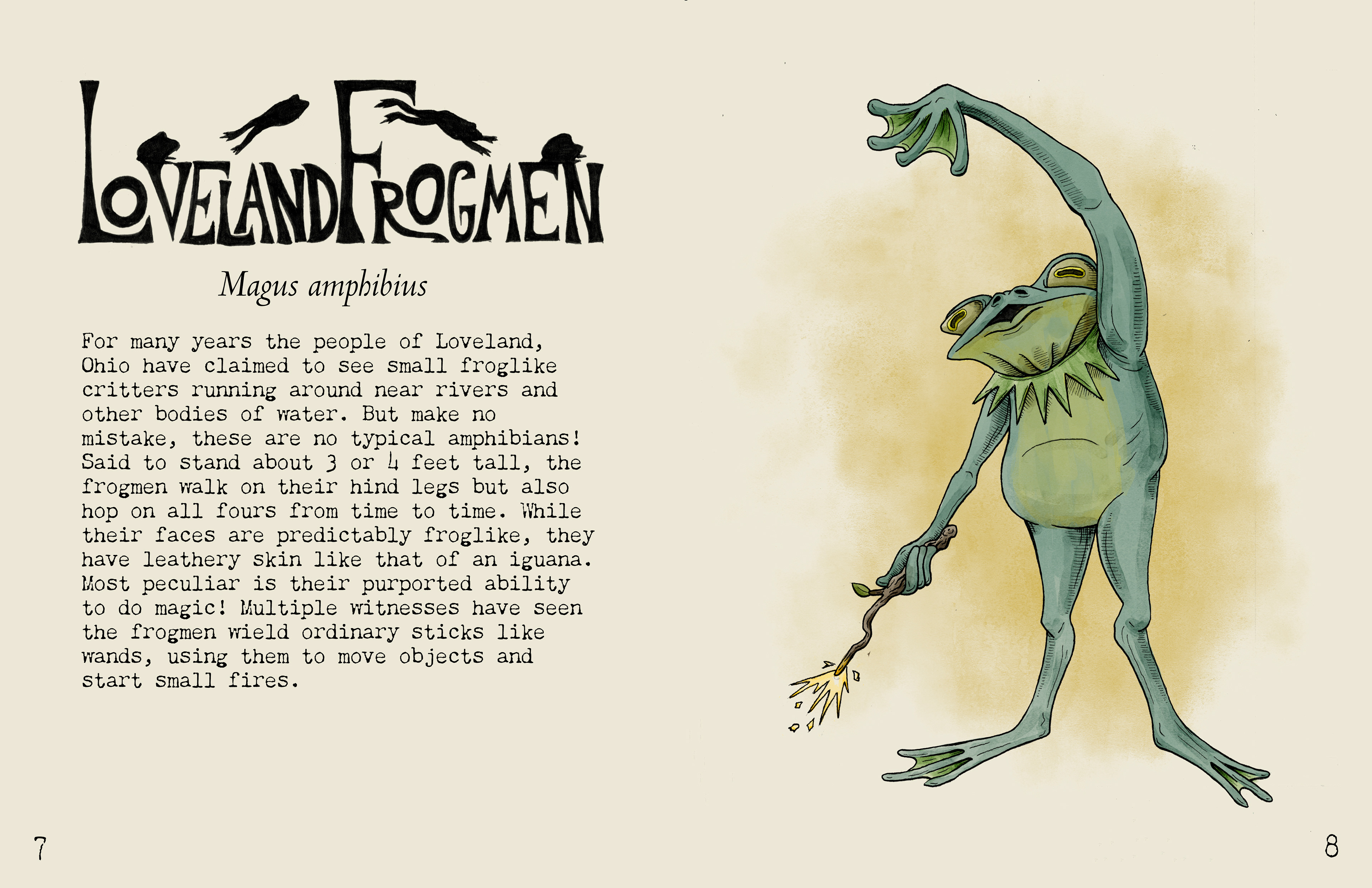 Loveland Frogman (Ink and Digital, 2024)