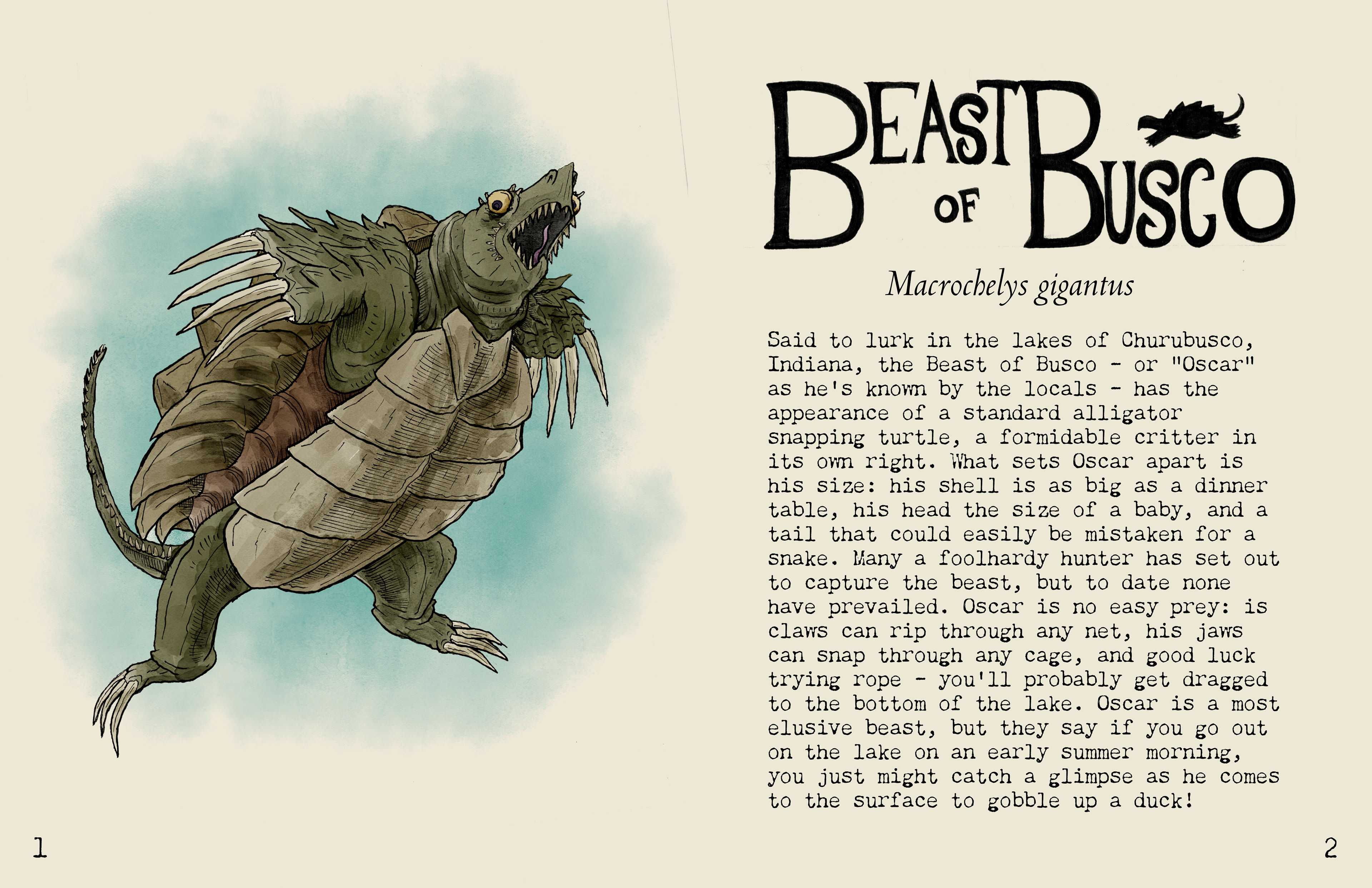 Beast of Busco (Ink and Digital, 2024)