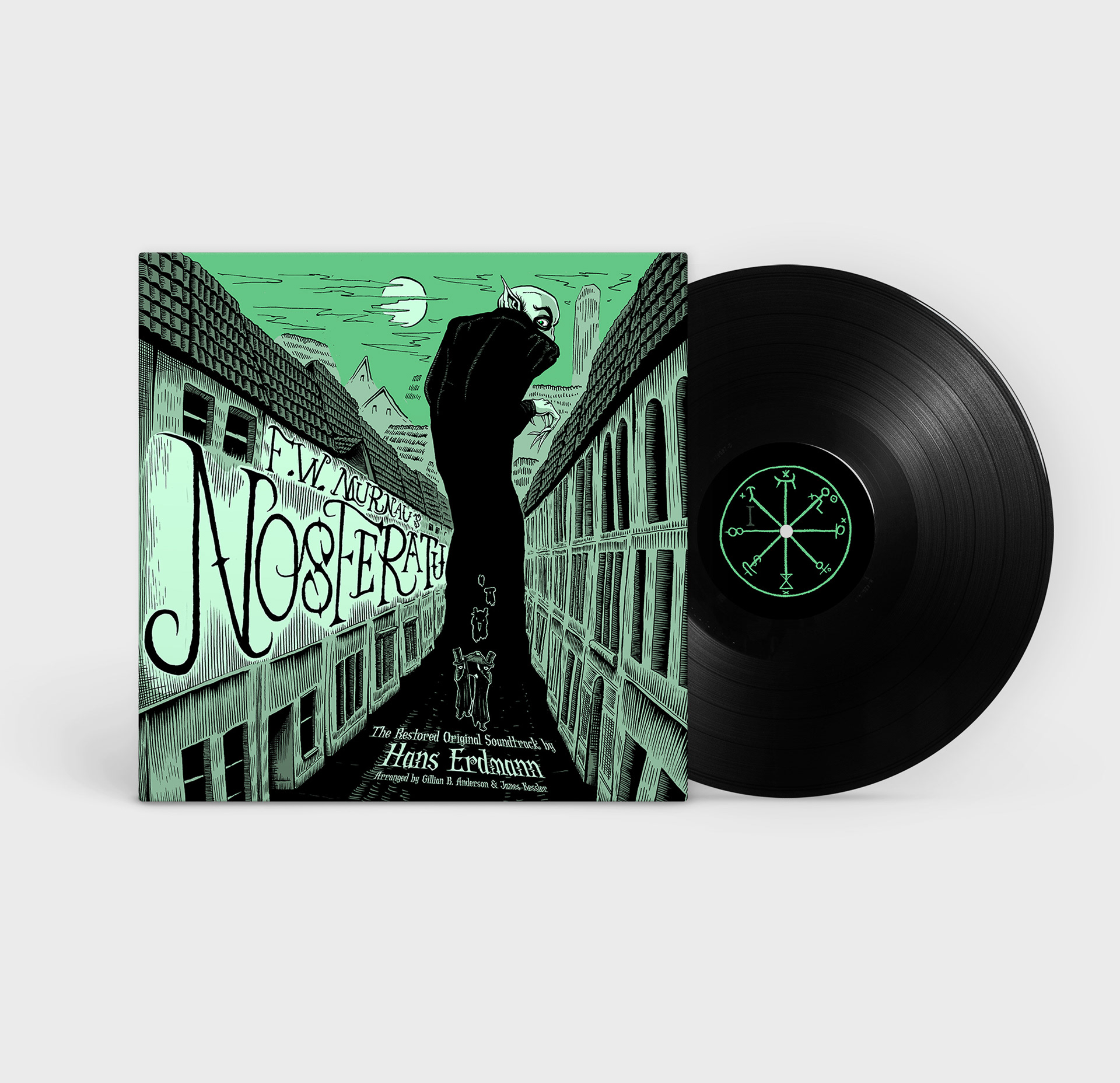 Nosferatu vinyl soundtrack mockup (Digital, 2026)