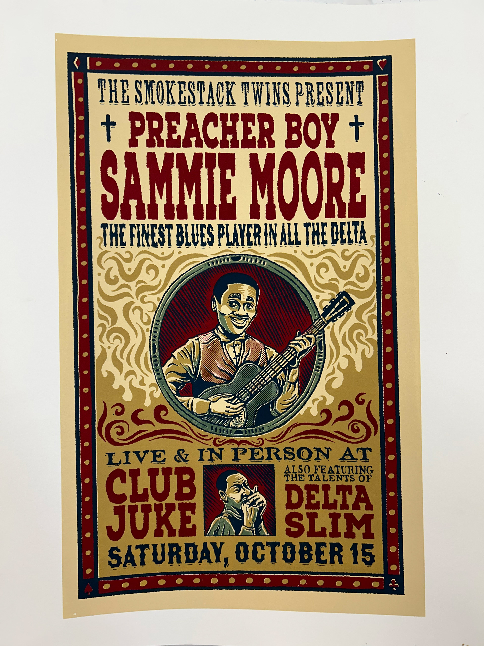 Preacher Boy Sammie Moore (Screenprint, 2025)