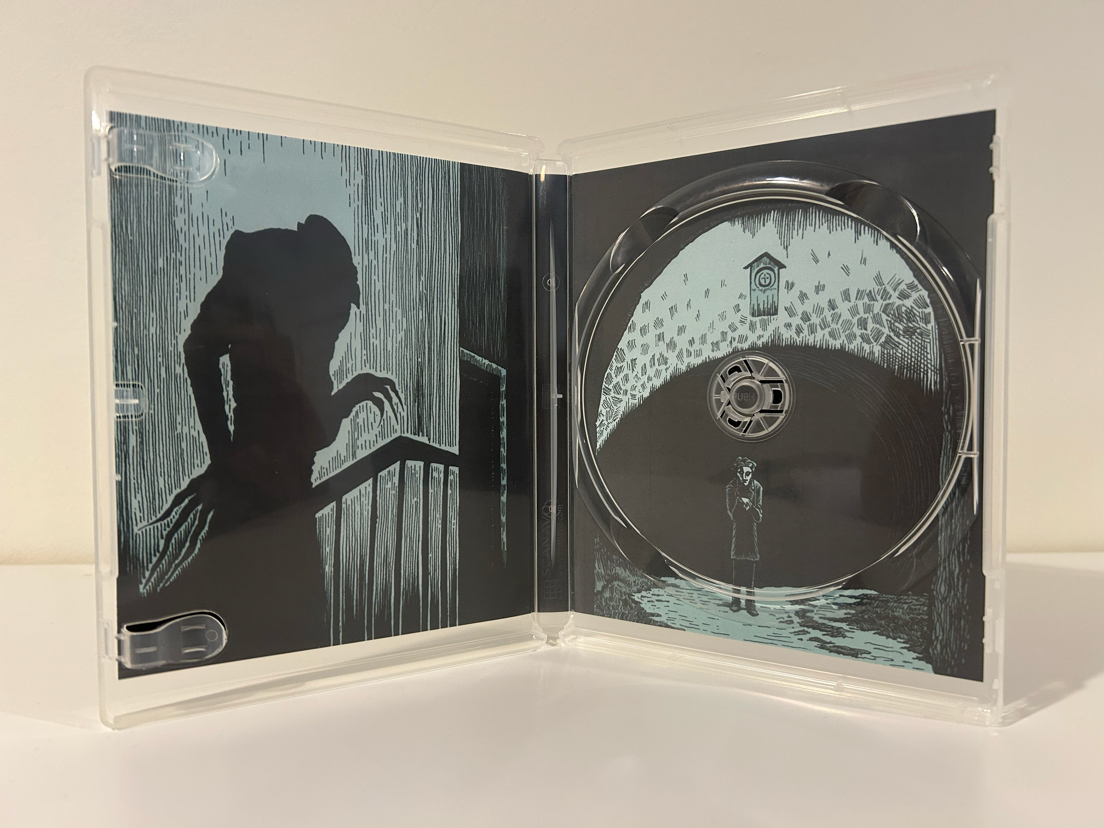 Nosferatu Blu-ray mockup, interior view (2026)