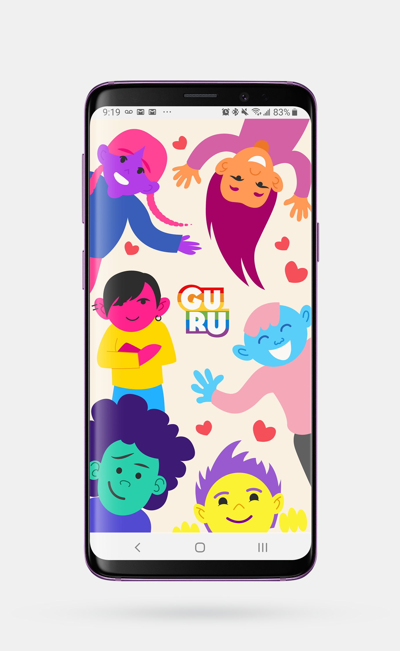 Vector illustrated social post Pride 2022