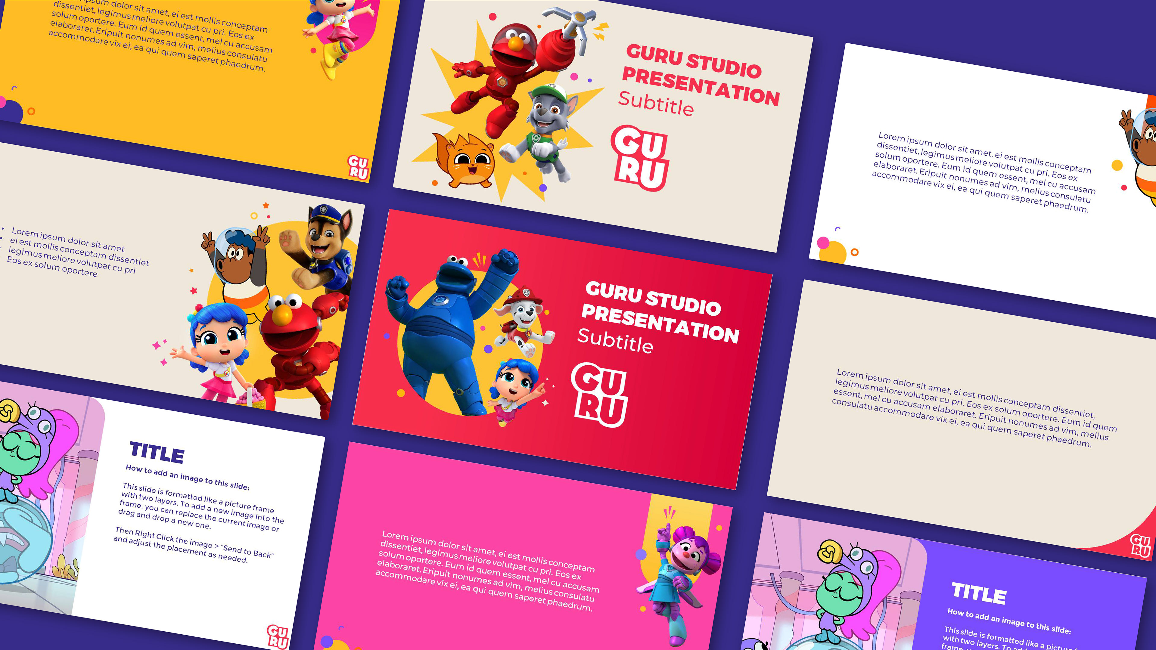 Slide decks and general uses