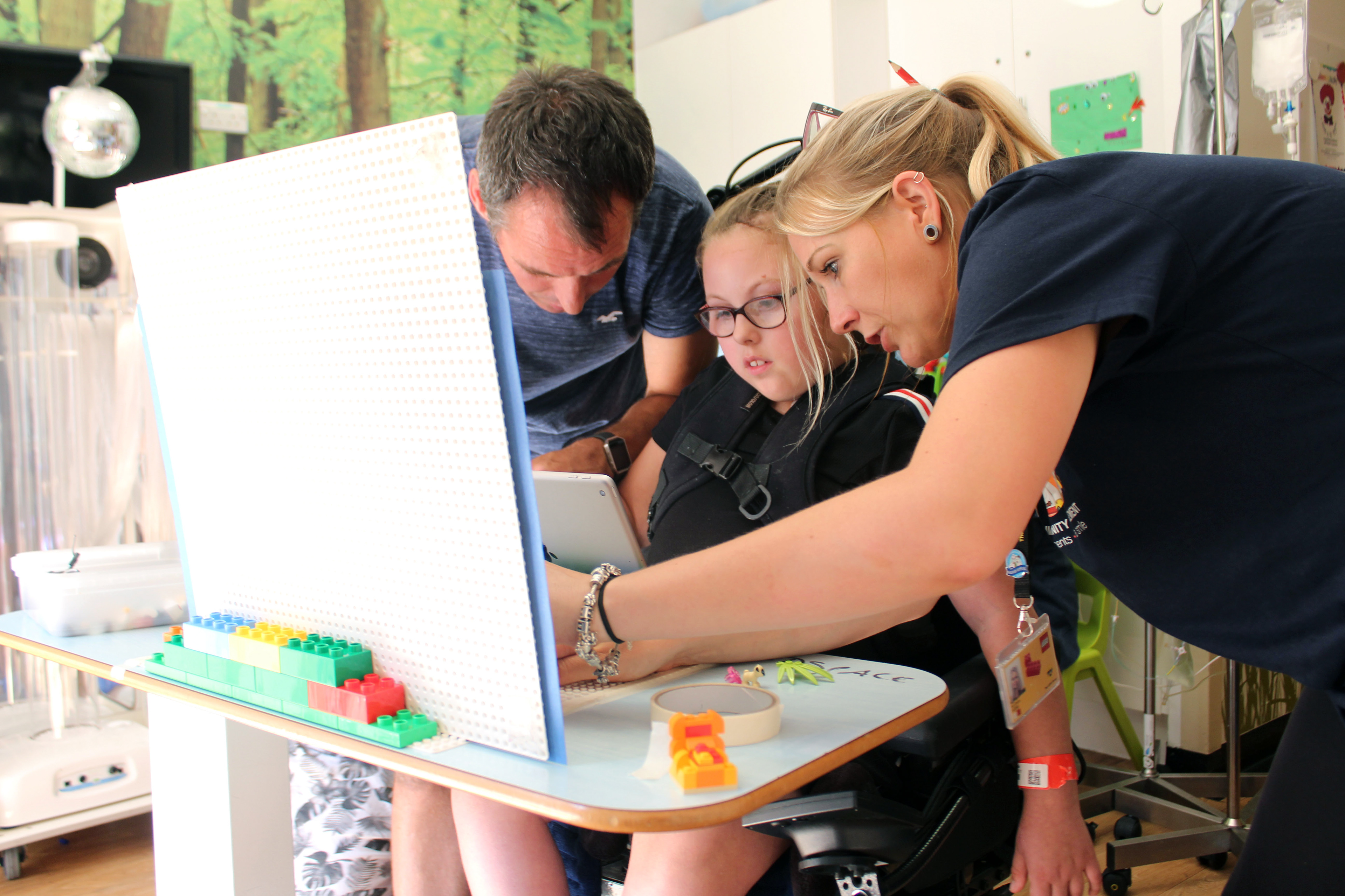 Animating with Ella at the Children's Hospital