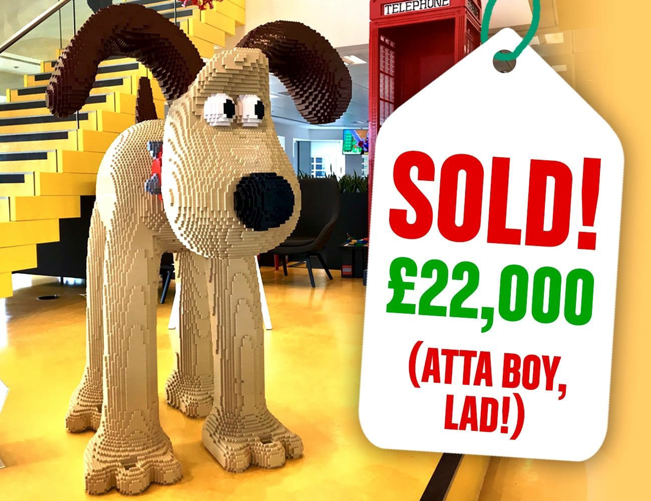 Cracking Job Lad!