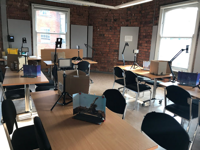 Work stations set