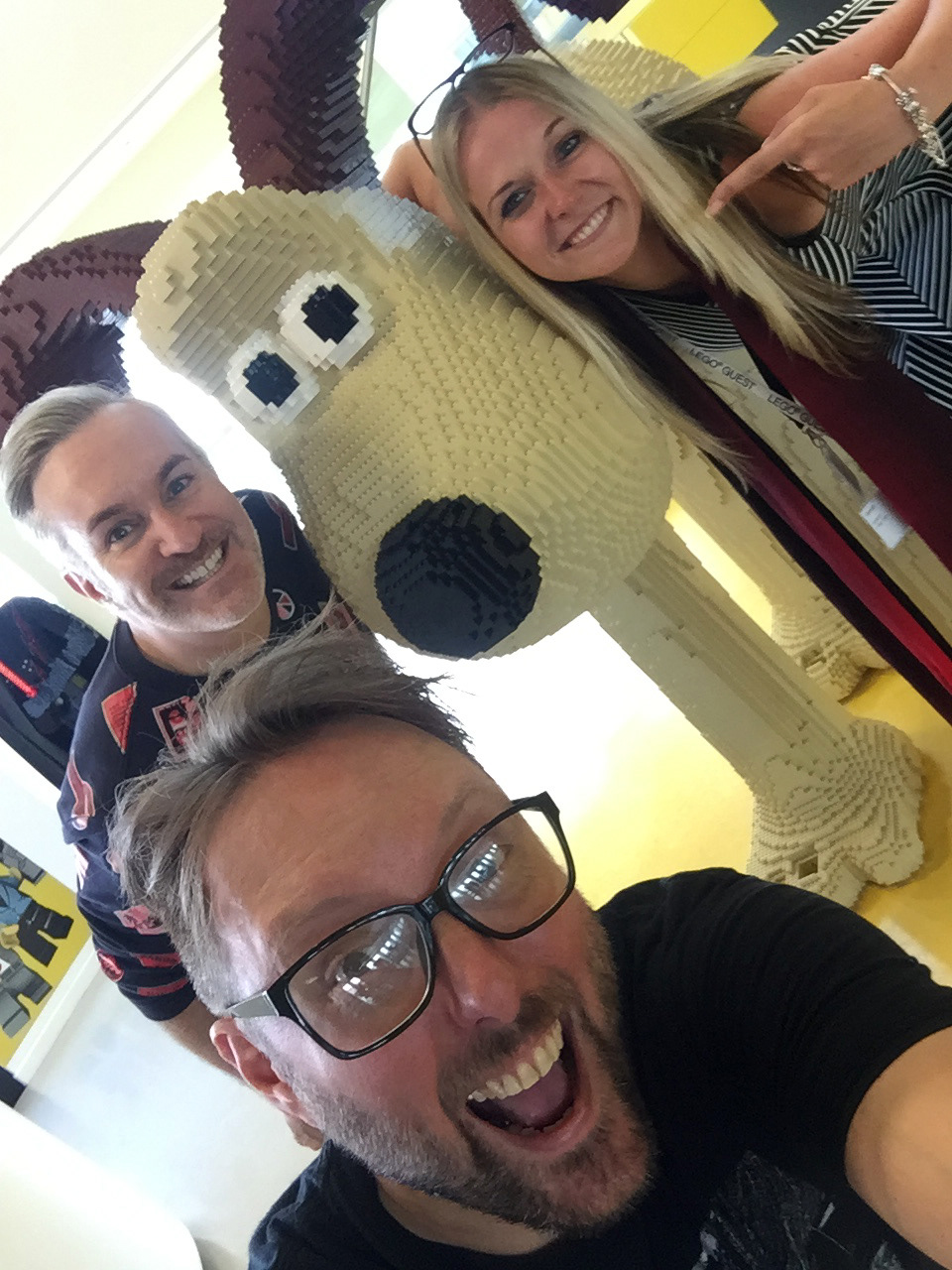 David Pallash, Matthew Ashton, Gromit & Tori Davis