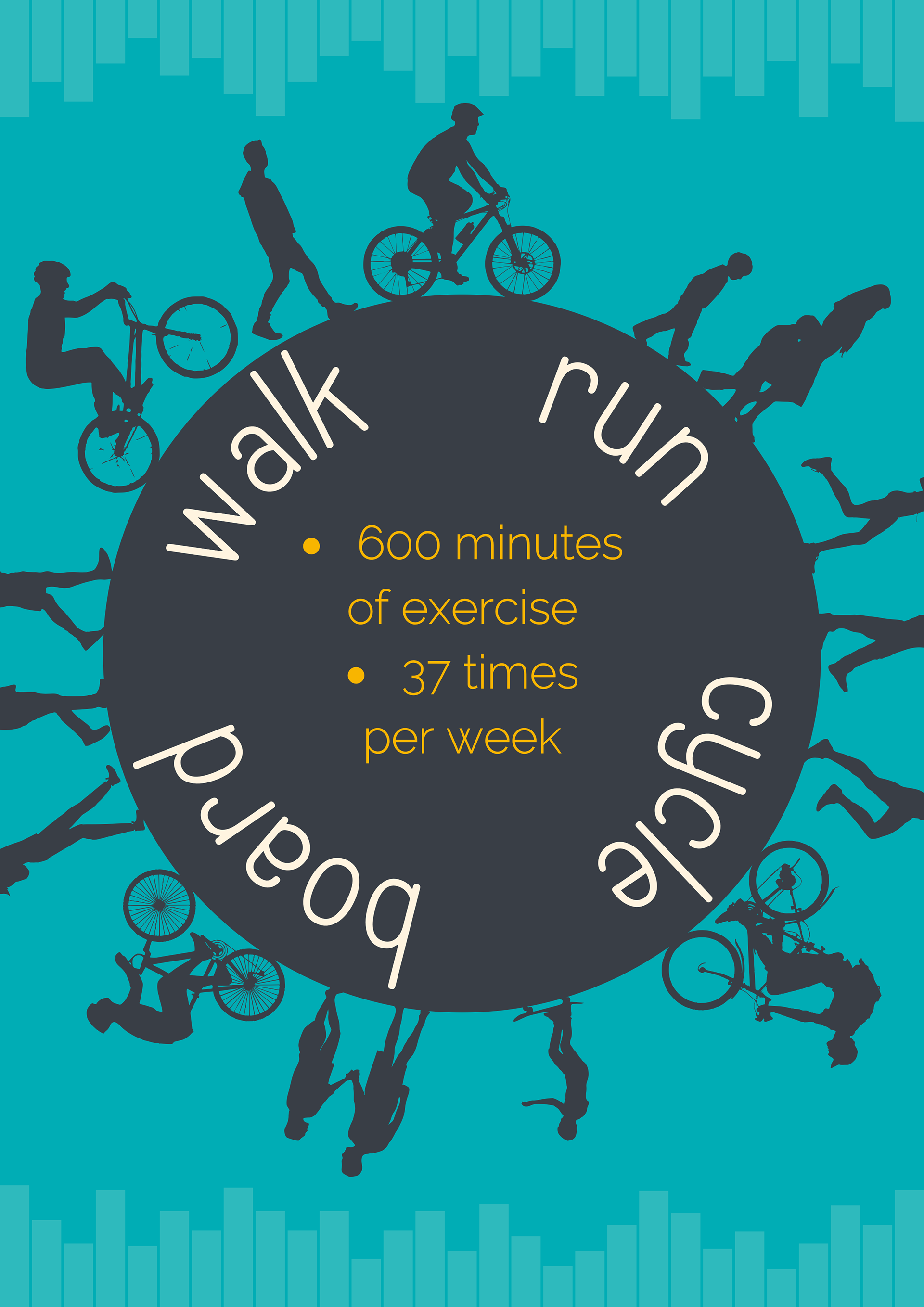 Example of work created to demo 'Healthy Lifestyle' with graphics classes
