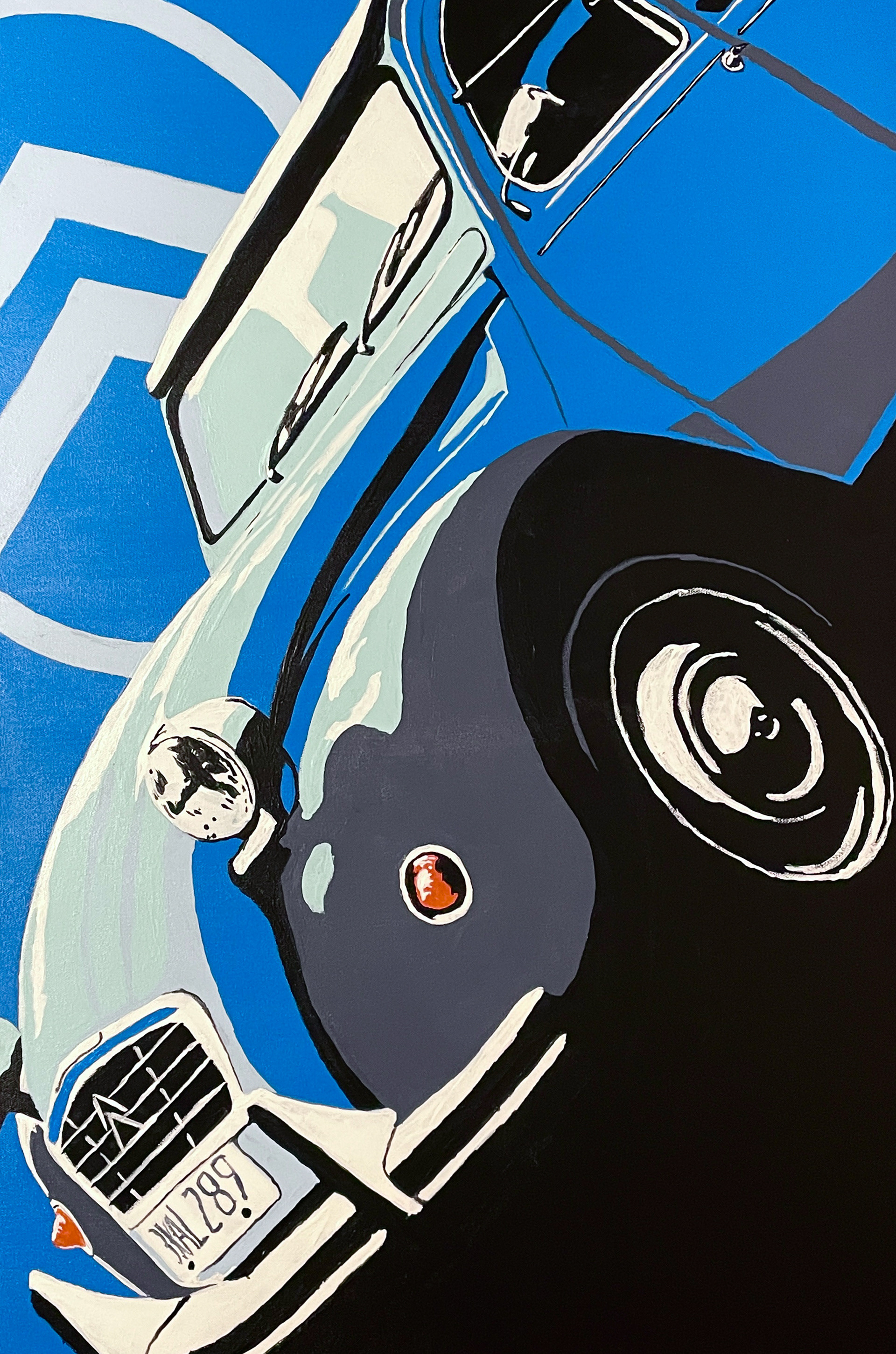 Acrylic Painting, 24" x 36" Canvas